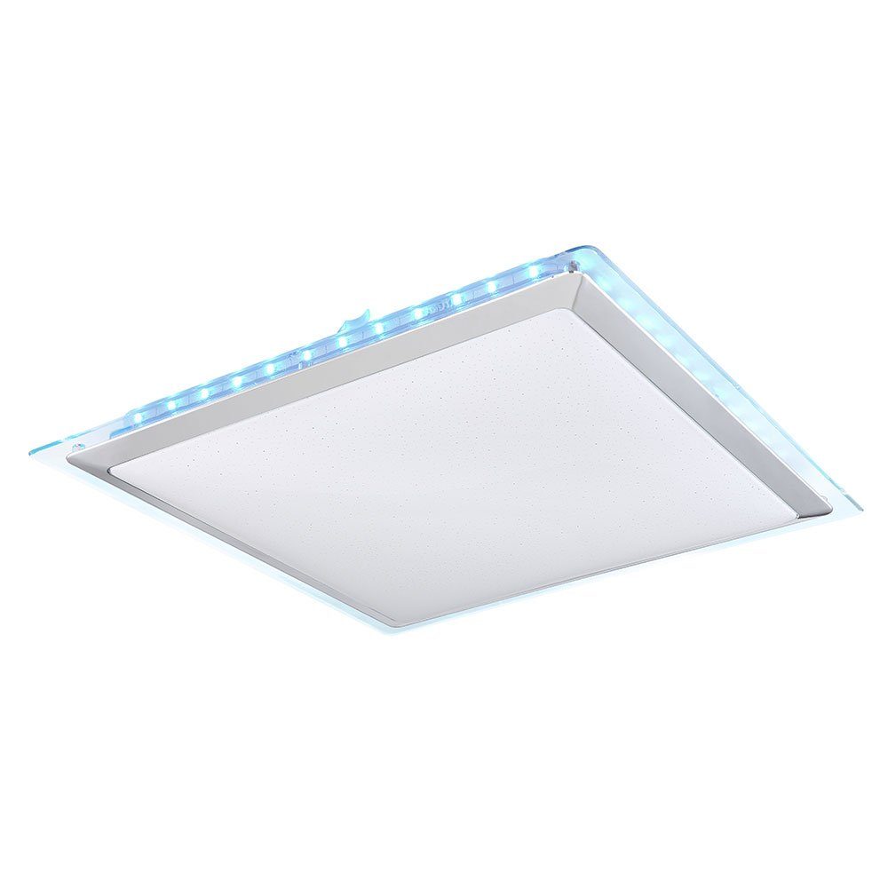 etc-shop LED Deckenleuchte, LED-Leuchtmittel Decken Tageslichtweiß, Kaltweiß, Farbwechsel, fest verbaut, RGB LED Wohn Panel Sterneneffekt Lampe Warmweiß, Zimmer Neutralweiß, Tageslicht