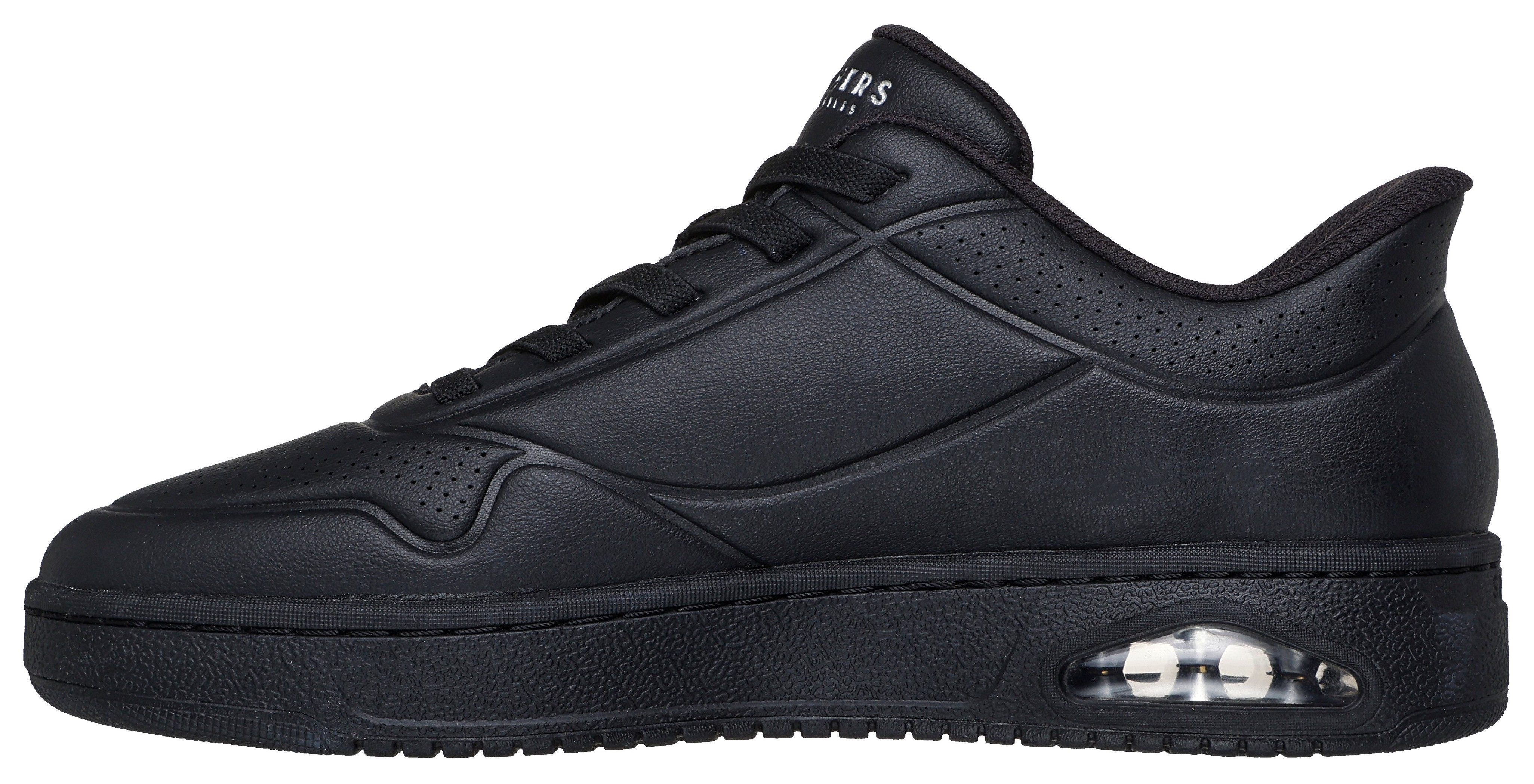 Skechers UNO CTL Slip-On Sneaker Freizeitschuh, Schnürschuh mit elastischen Schnürsenkeln