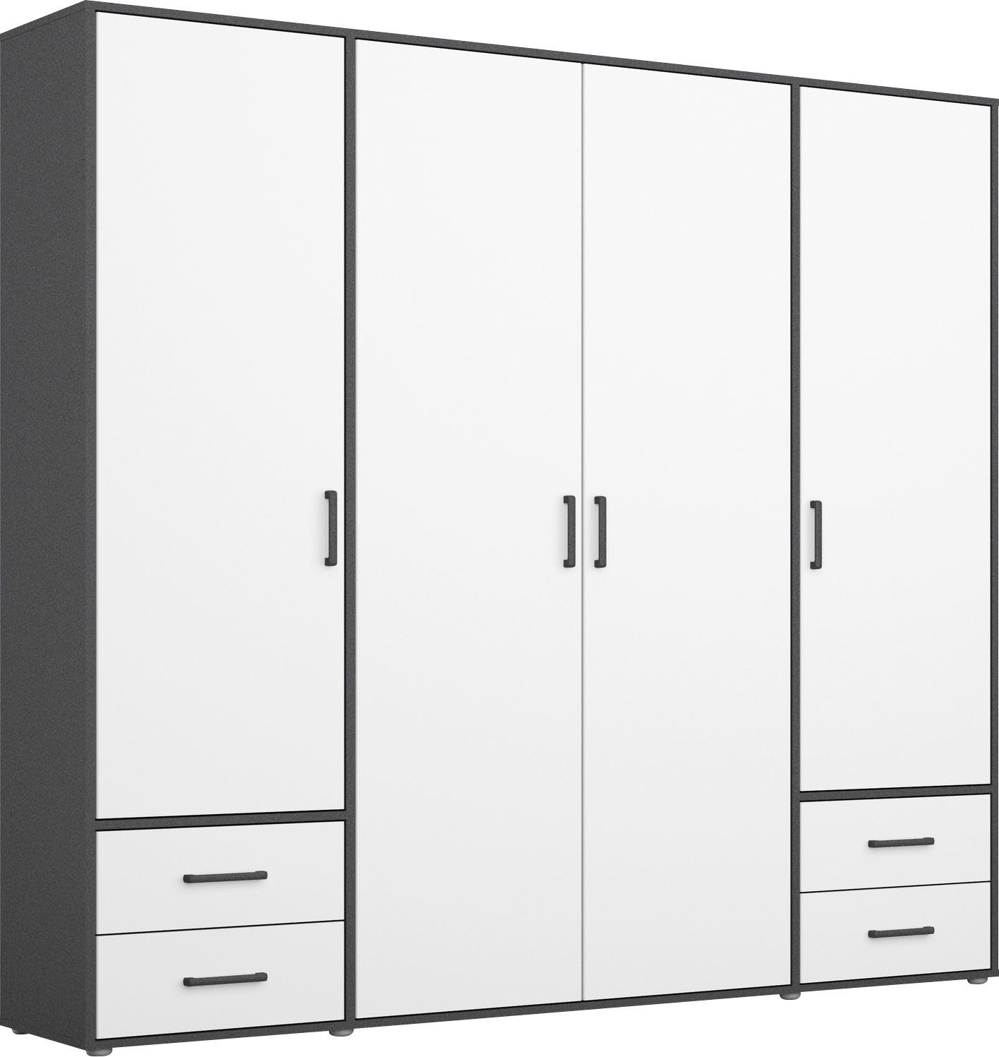 rauch Drehtürenschrank "Kleiderschrank Schrank Garderobe Wäscheschrank VOYA günstig online kaufen