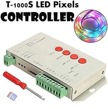 Ogeled T1000S LED Pixel Controller WS2811 ws2812 Smarter LED-Lichtstreifen, Arbeitstemperatur:-30—85℃