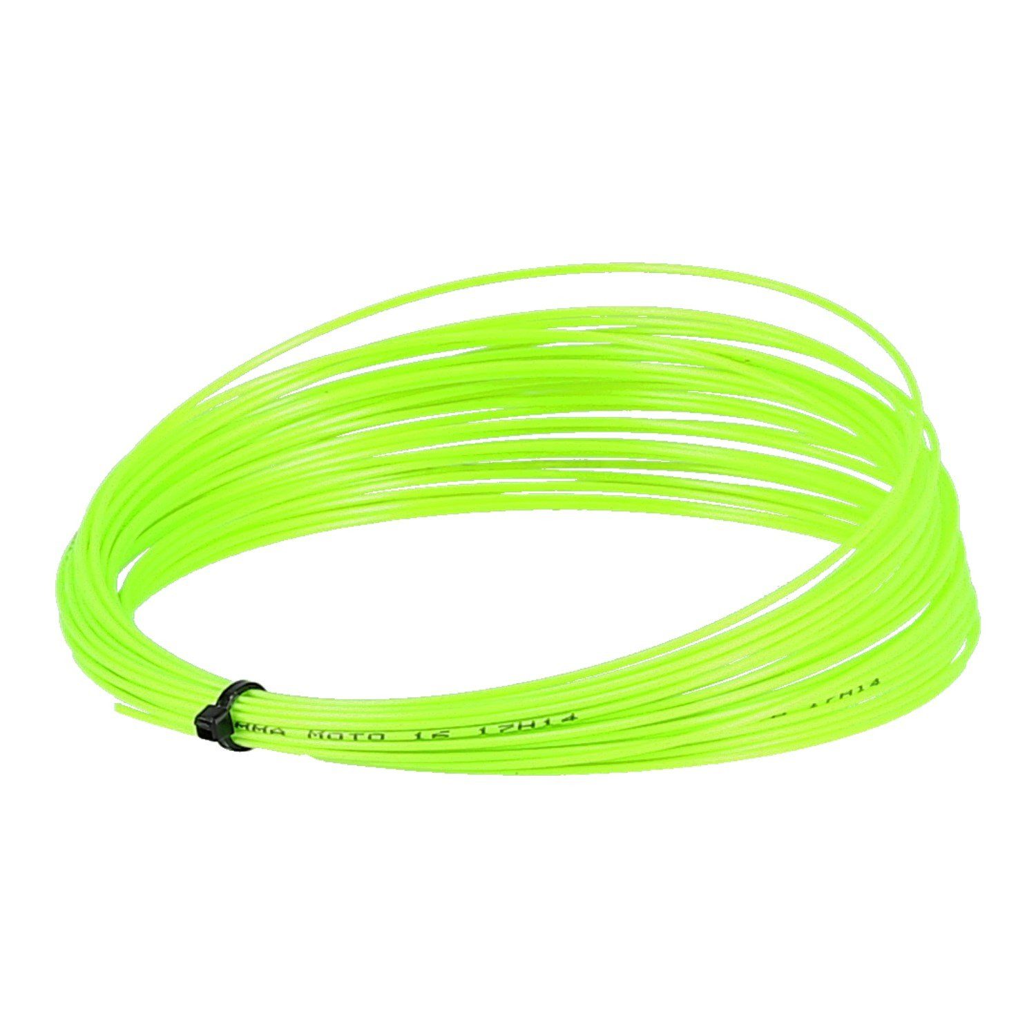 Gamma Tennissaite Moto (Haltbarkeit+Spin) limettegrün 200m Rolle, Saitendicke: 1.29