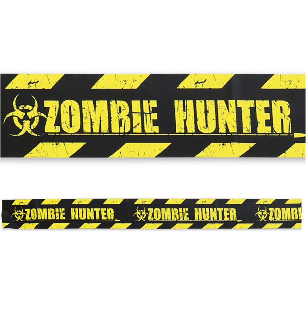 Fries Girlande Halloween 3 x 3,6 m Absperrband Tatort Bank Horror Karneval Banner
