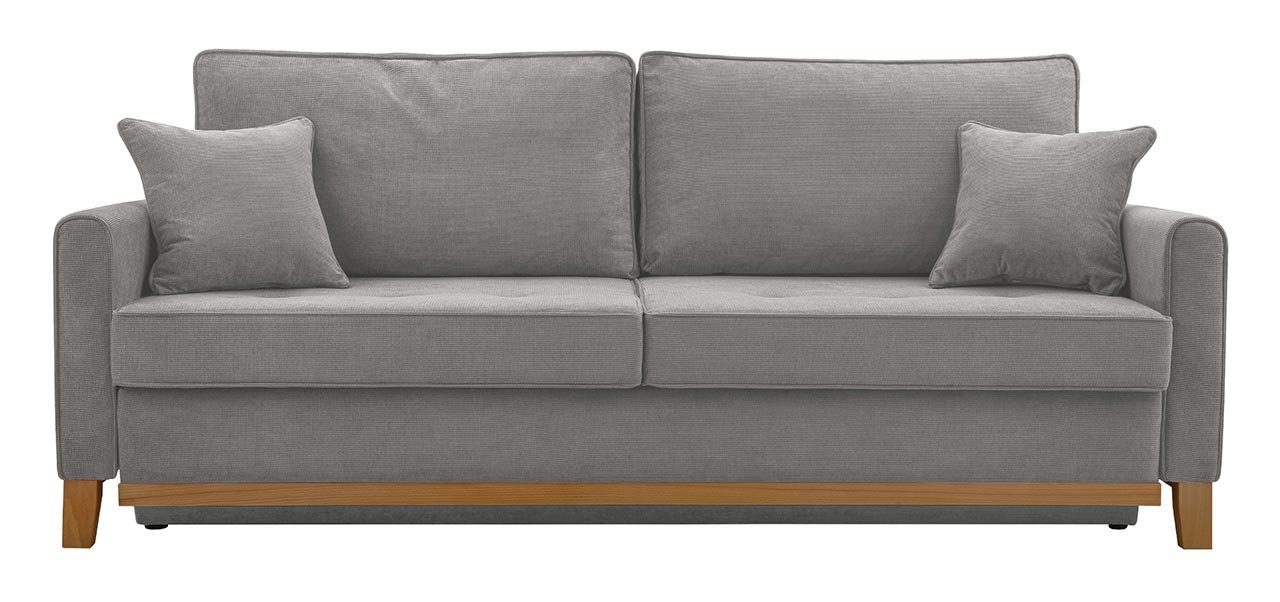 Sofa freistehend Federndes mit Rückenkissen, Sitzpolster ARRAS, MKS MÖBEL abnehmbaren