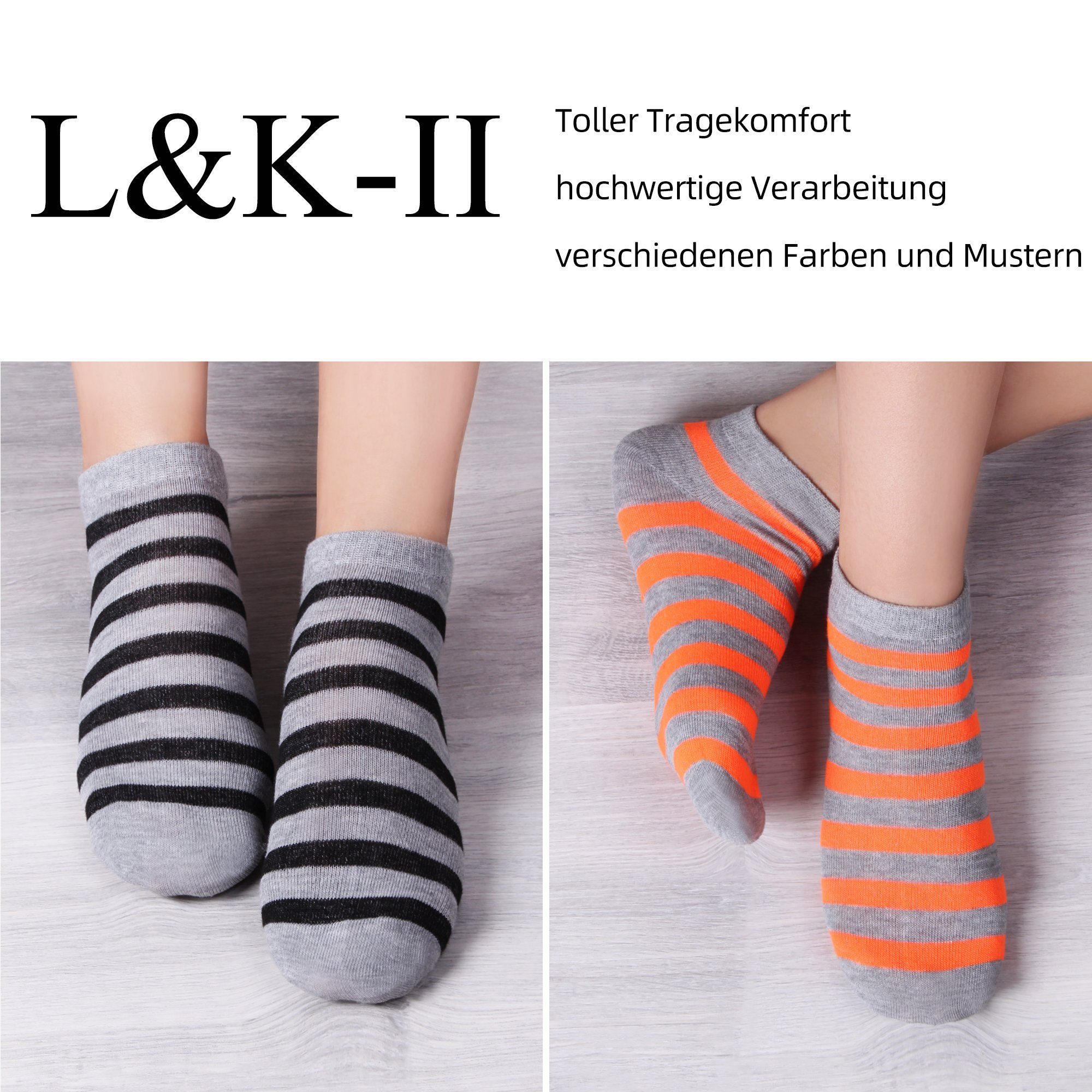 92239 Sneaker Farbe (12er-Pack) 92220 Socken uni Libella Sneakersocken