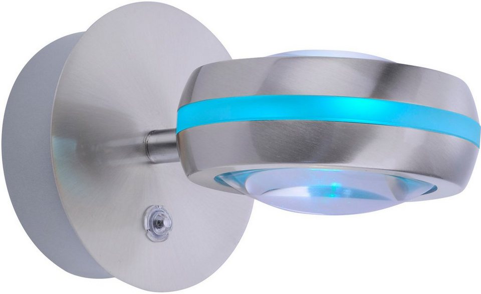 VISTA, TRIO LED LED Leuchten Farbwechsler Home, integriert, Smart Memoryfunktion, Wandleuchte fest Farbwechsel, Dimmfunktion,