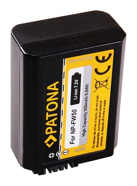 Patona 1x 1079 (PATONA Akku 1079 Sony NP-FW50) Kamera-Akku NP-FW50 950 mAh