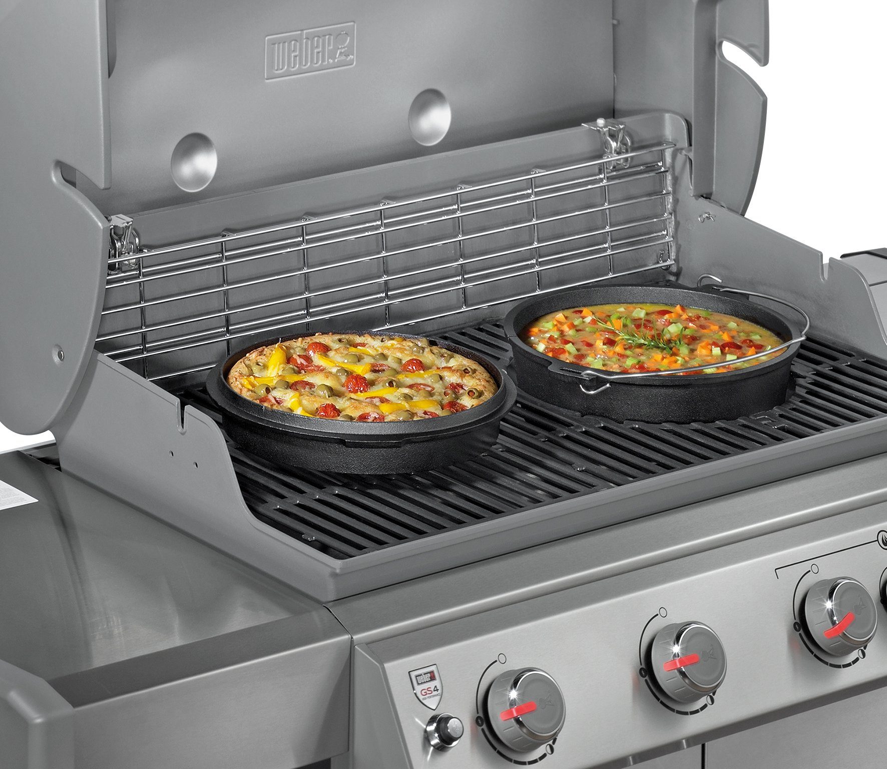 Küchenprofi Feuertopf Küchenprofi BBQ Dutch Oven Gusseisen, 3,5L, Gusseisen