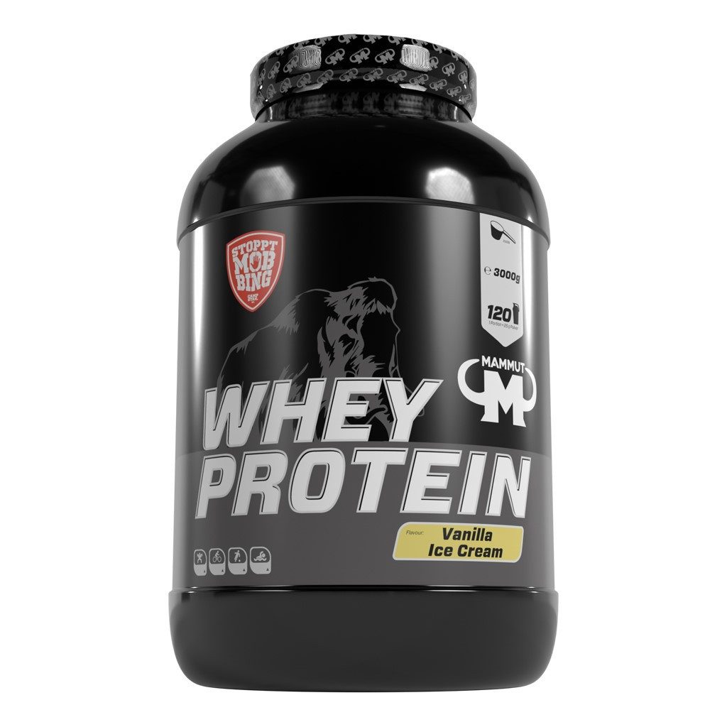 Mammut Nutrition Whey Protein - 3000 g Dose Pulver, 3000 g