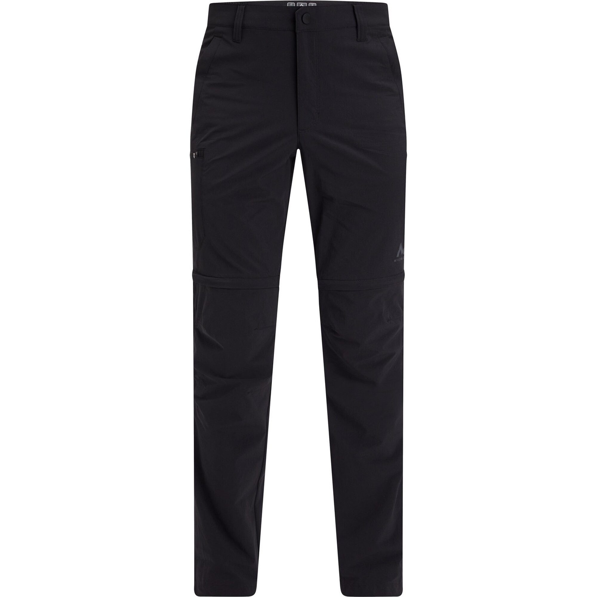 McKINLEY Outdoorhose He.-Abzipphose Malloy II M LNG BLACK NIGHT