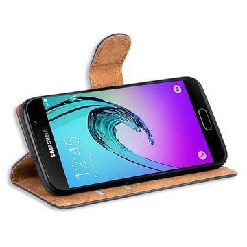 CoolGadget Handyhülle Book Case Handy Tasche für Samsung Galaxy A5 2016 (A510) 5,2 Zoll, Hülle Klapphülle Flip Cover für Samsung A5 2016 Schutzhülle stoßfest