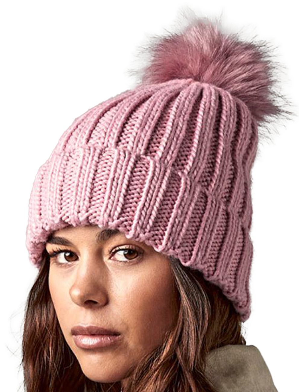 Beechfield® Bommelmütze modische Damen Mütze / günstig online kaufen
