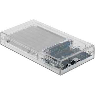 Delock PC-Gehäuse DeLOCK Externes Dual Gehäuse für 2 x 2.5" SATA HDD