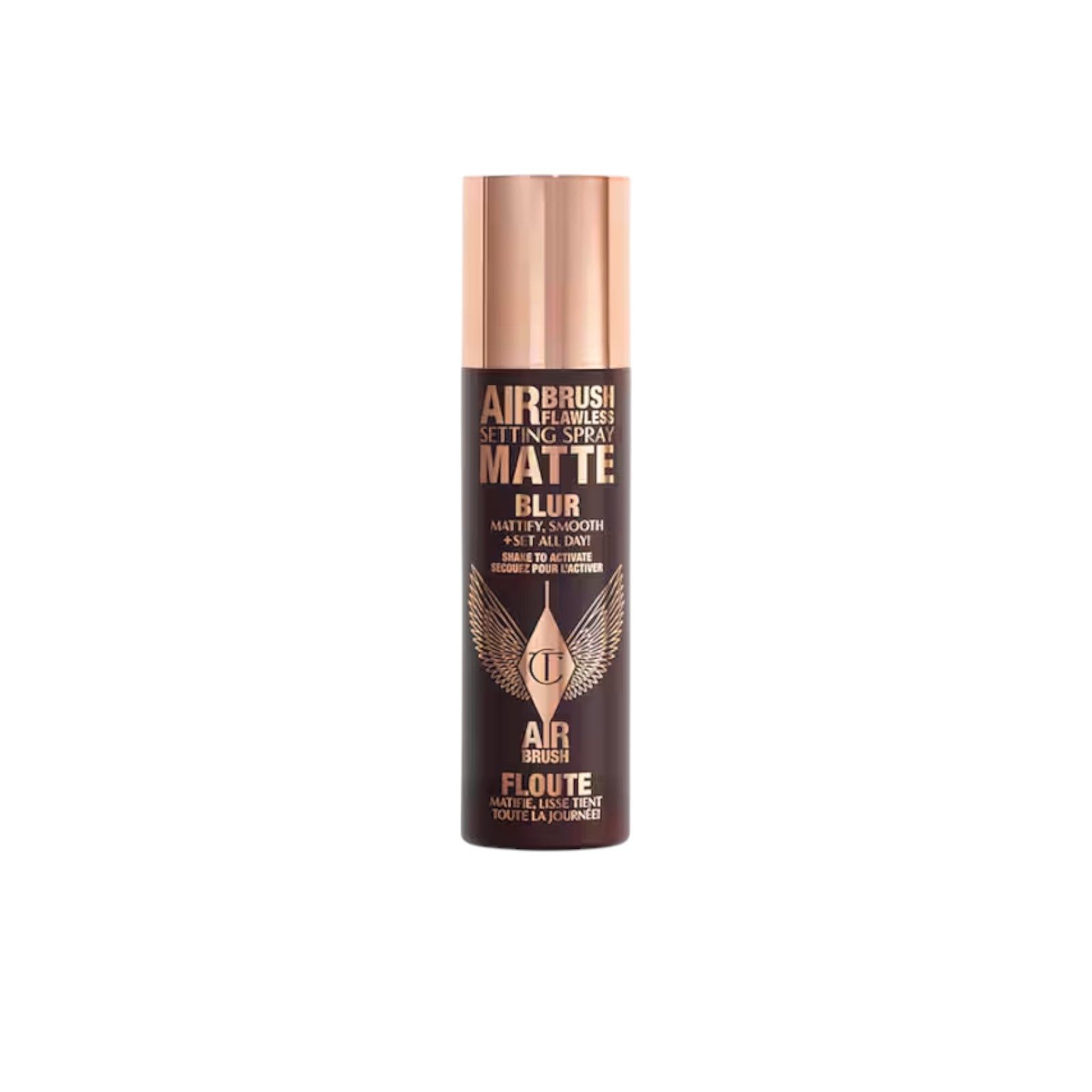 CHARLOTTE TILBURY Fixierspray Airbrush Flawless Setting Spray Matt – Mattierendes Fixierspray