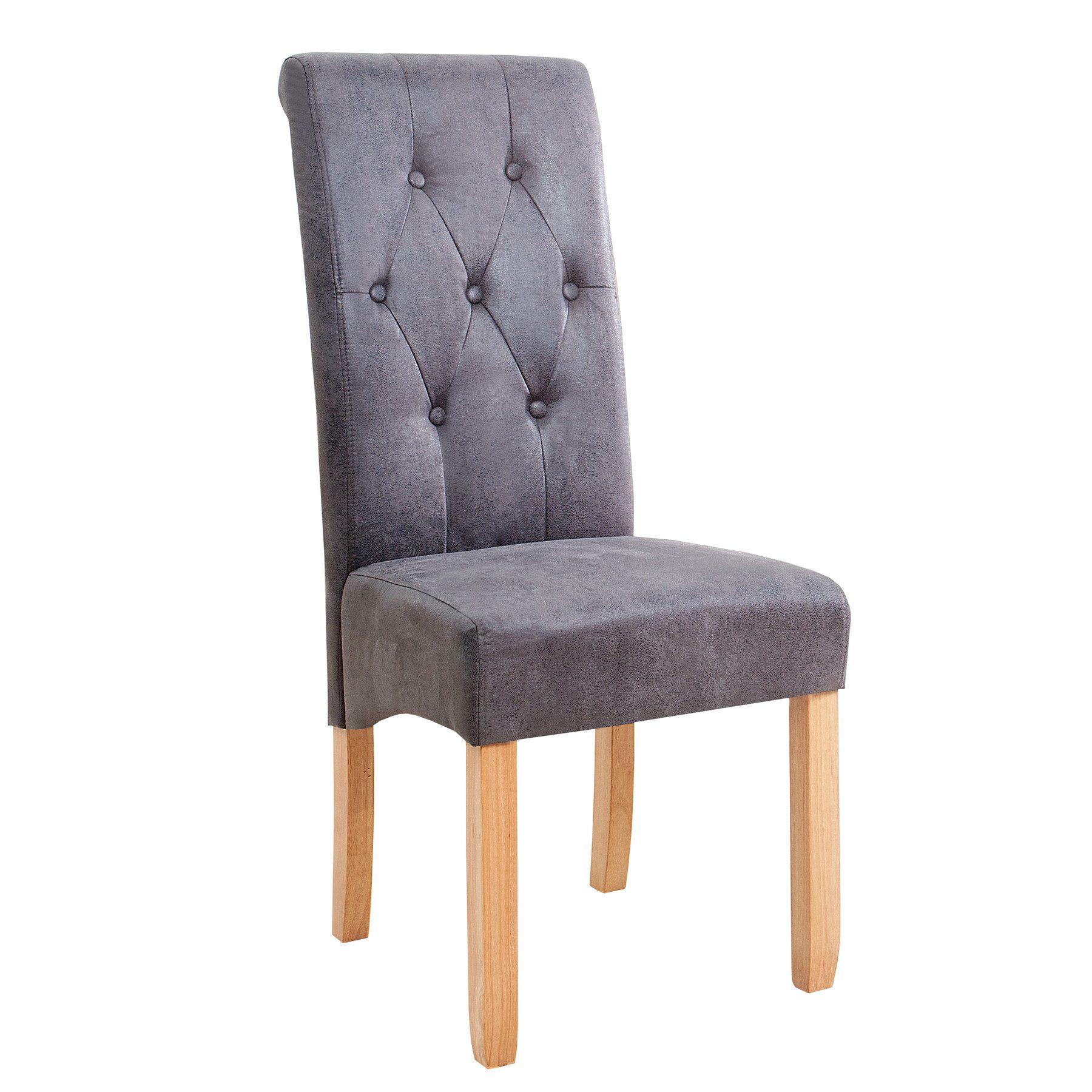 riess-ambiente Esszimmerstuhl CASA vintage grau, Esszimmer günstig online kaufen
