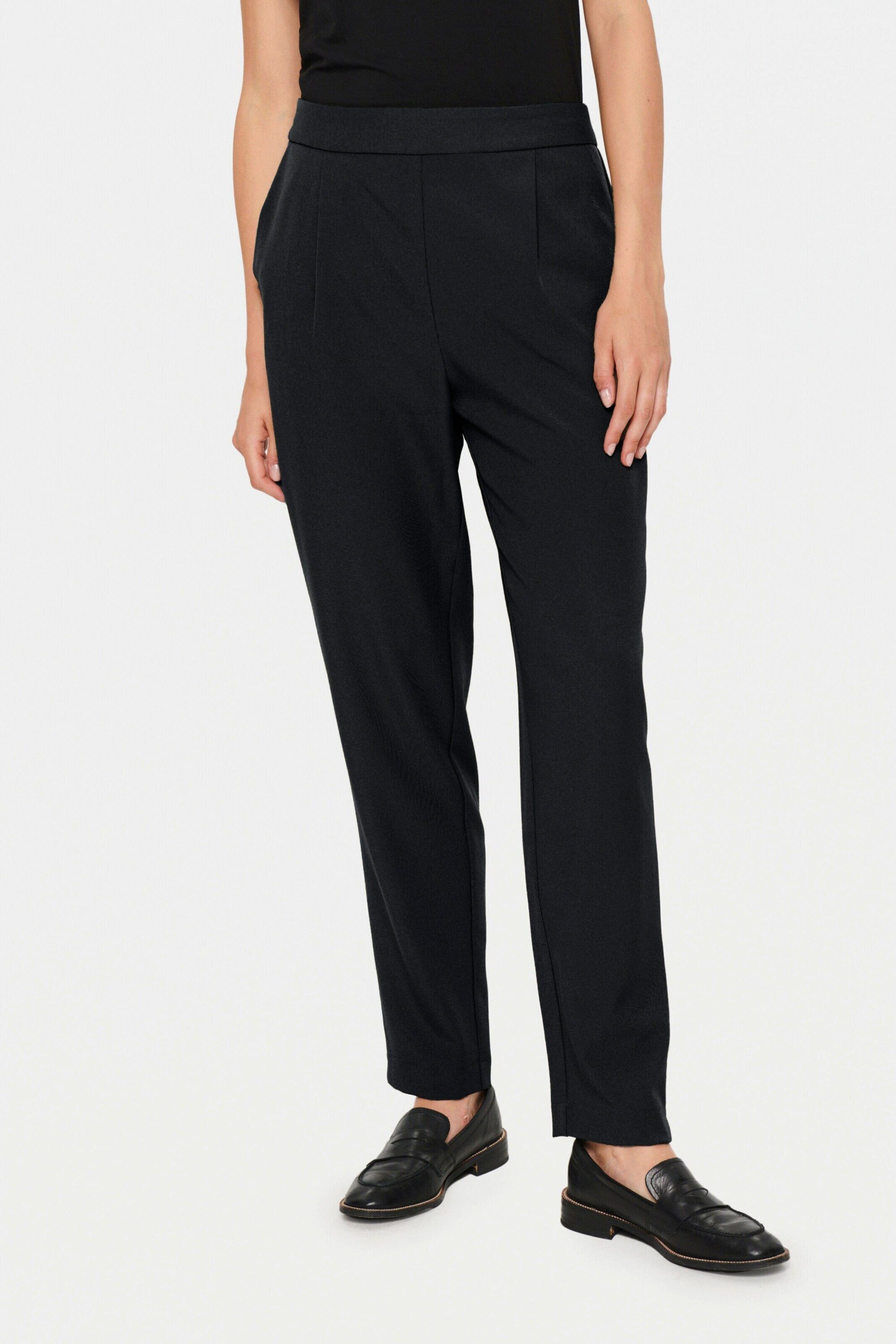 Saint Tropez Stoffhose Celest (1-tlg) Drapiert/gerafft