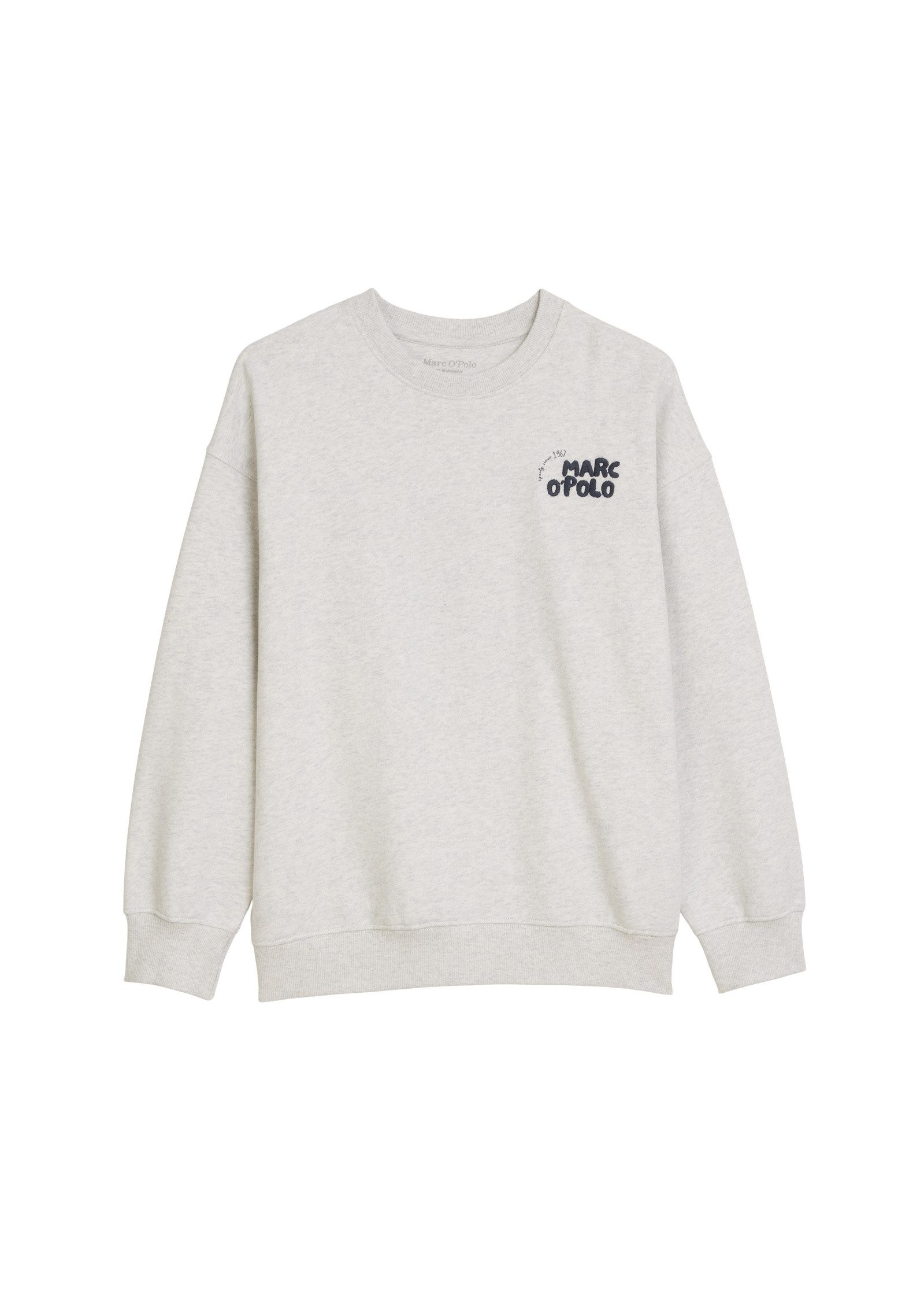 Marc O'Polo Sweatshirt mit Logo-Stickerei auf beiden Seiten