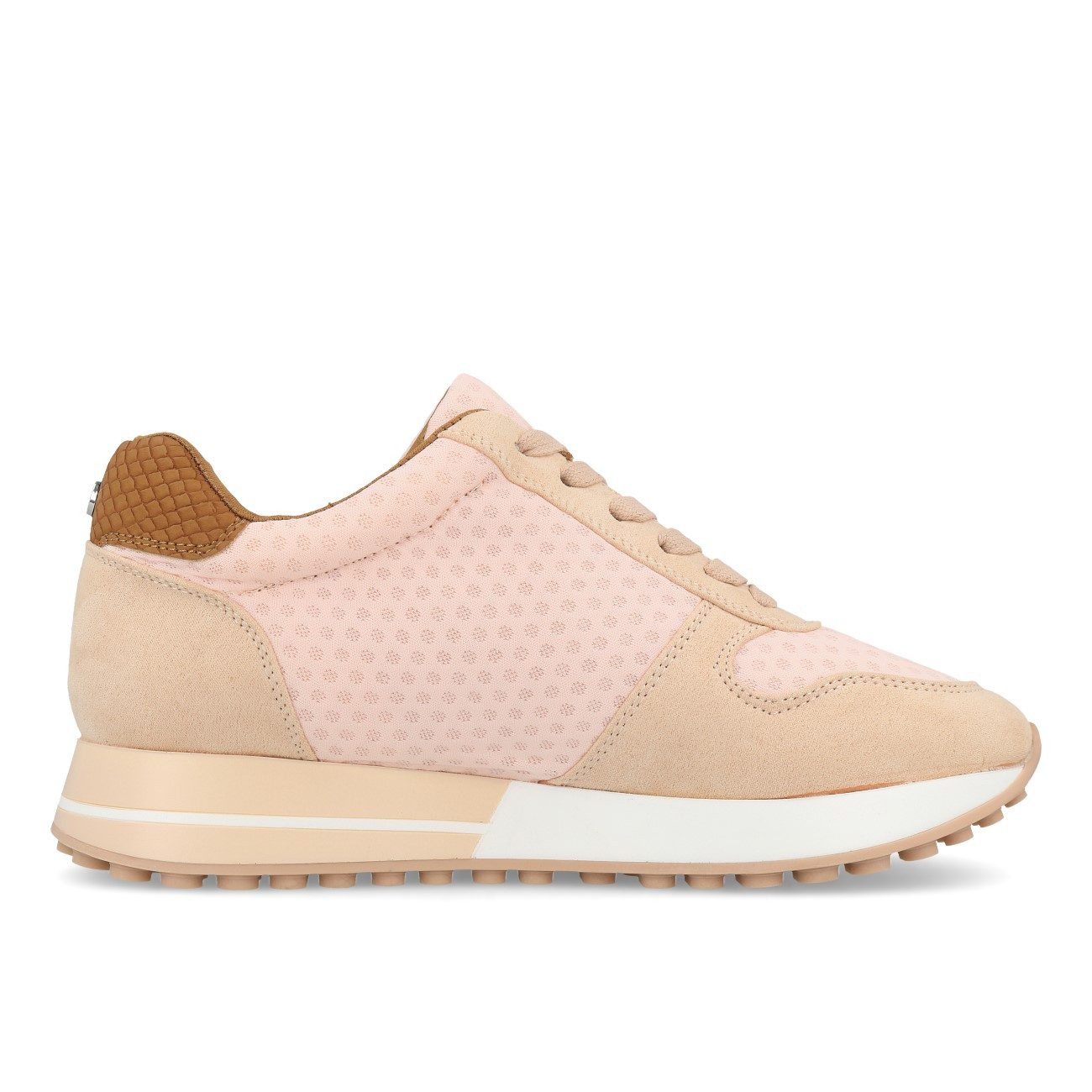 La Strada La Strada 2101457 Sneaker Damen Peach Micro Mesh Snake Sneaker