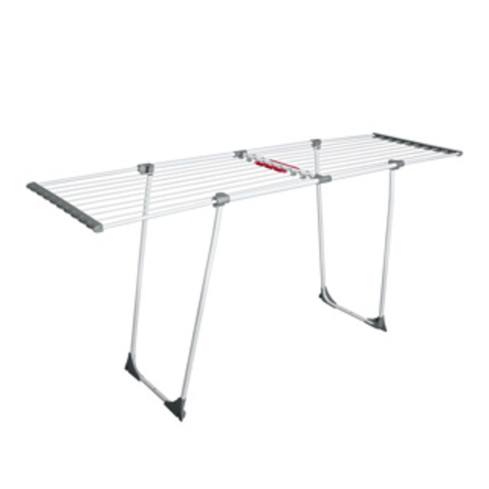 Haushalt International Flügelwäschetrockner Wäschetrockner, ausziehbar ca. 20 Meter Trockenfläche