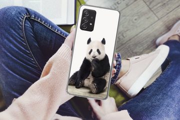 MuchoWow Handyhülle Panda - Tiere - Jungen - Mädchen - Pandabär, Phone Case, Handyhülle Samsung Galaxy A53, Silikon, Schutzhülle