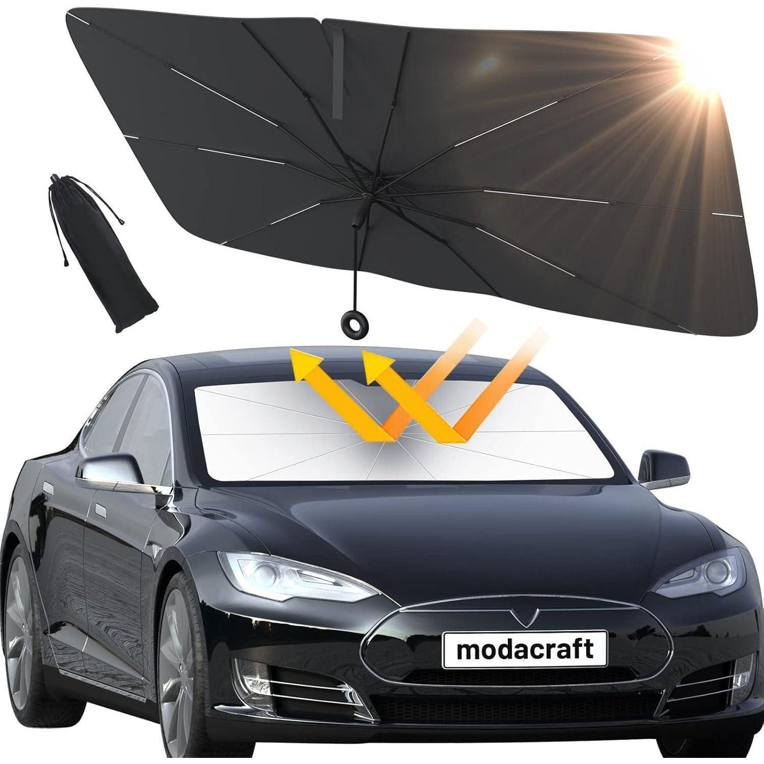 LuxusKollektion Frontscheibenabdeckung Auto Sonnenschutz Frontscheibe UV-Schutz Windschutzscheibe