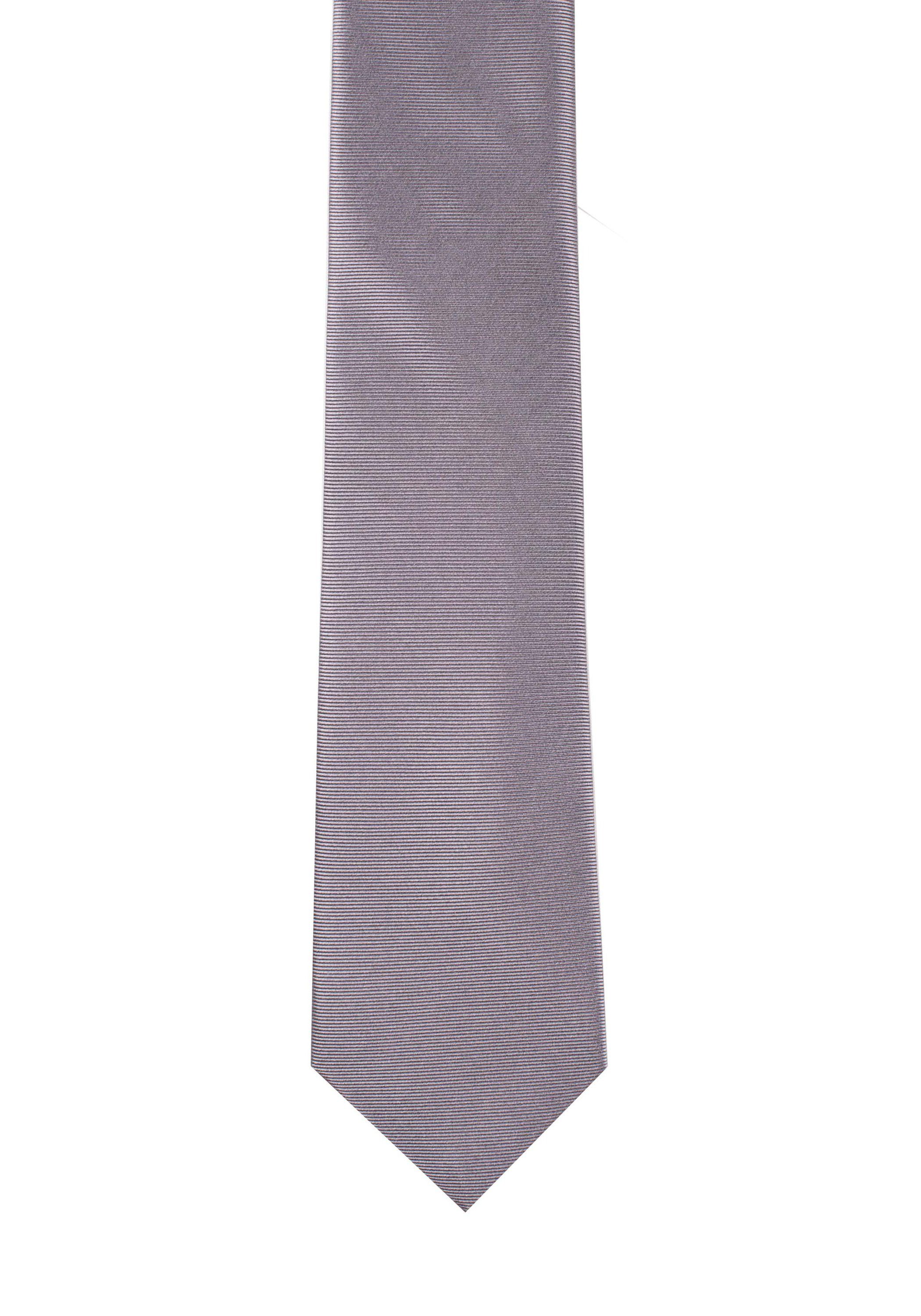 Roy Robson Krawatte aus 100% Seide - mit feiner Musterung SILVER
