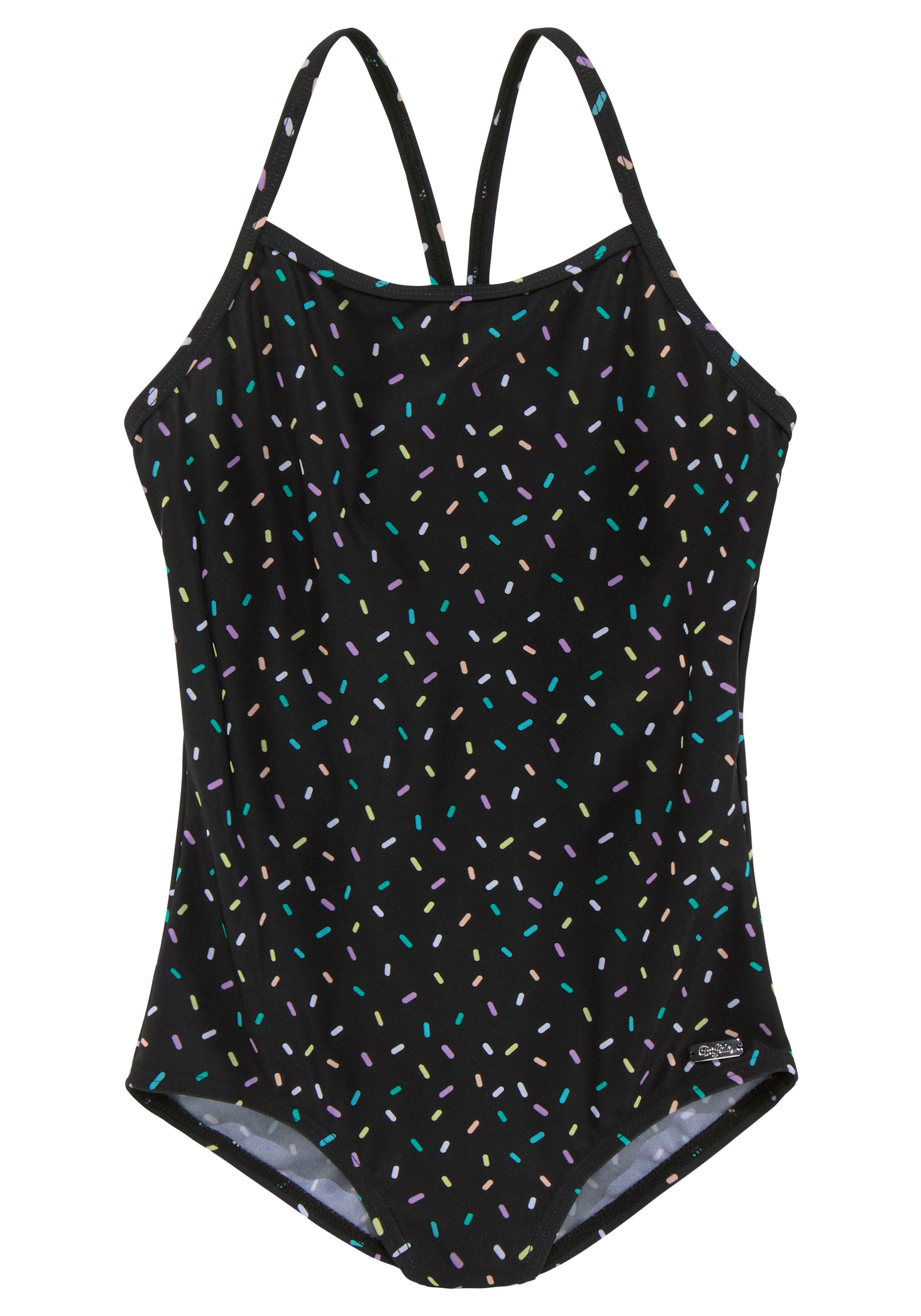 Buffalo Badeanzug Candy Kids mit Racerback, mit recyceltem Polyamid