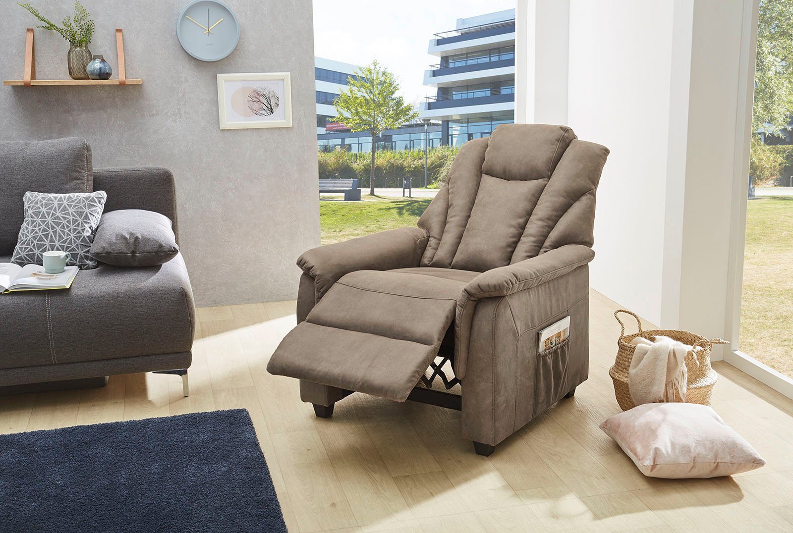 Jockenhöfer Gruppe TV-Sessel Frankfurt, mit Liegefunktion durch Körperdruck günstig online kaufen