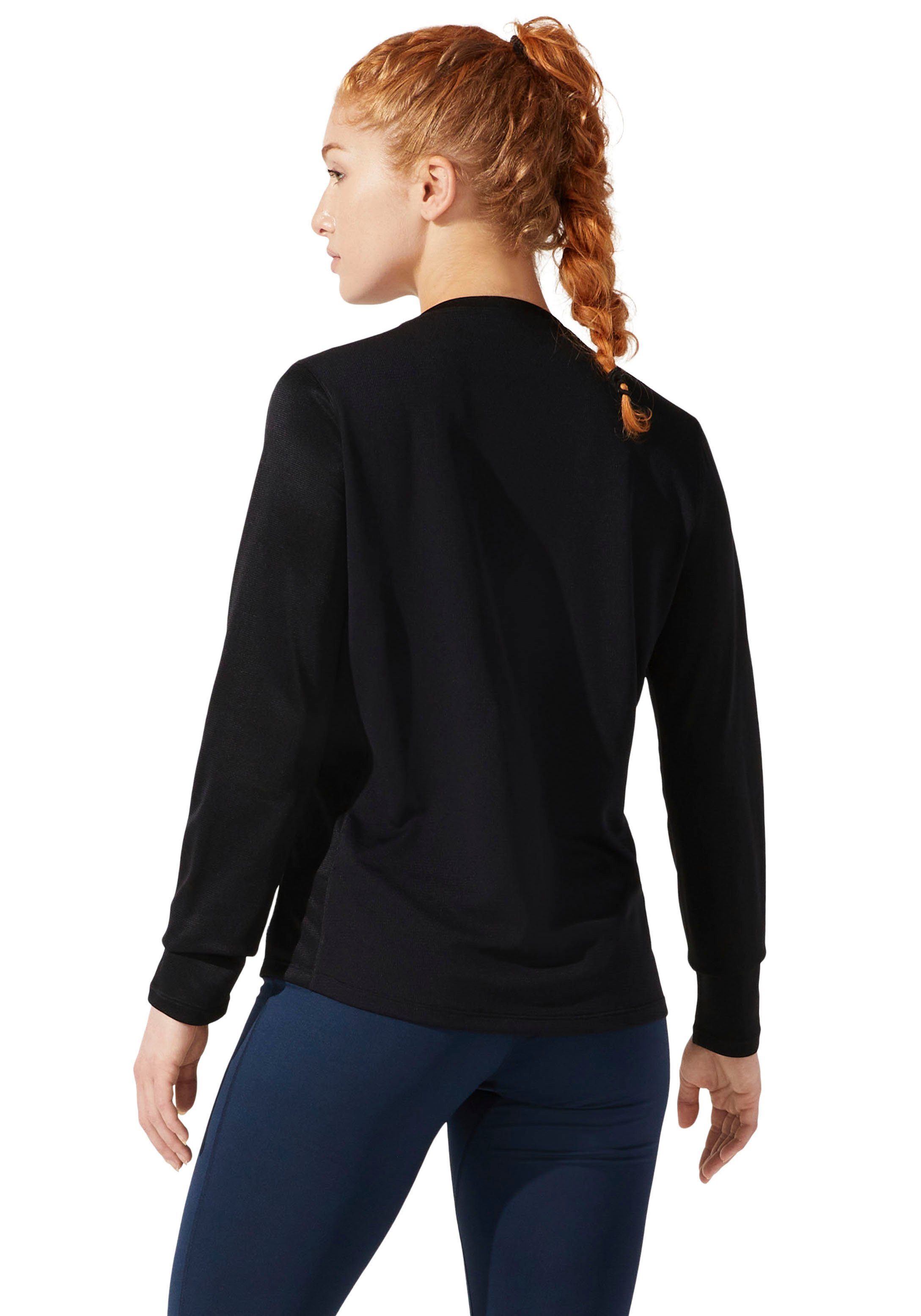 Asics Laufshirt CORE LS schwarz TOP