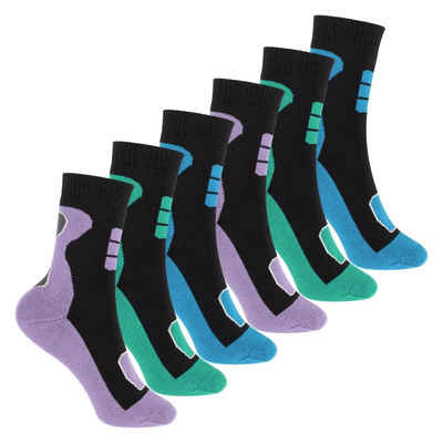 Footstar Термошкарпетки Bunte Kinder Outdoor Socken (6 Paar) Thermo Wintersocken