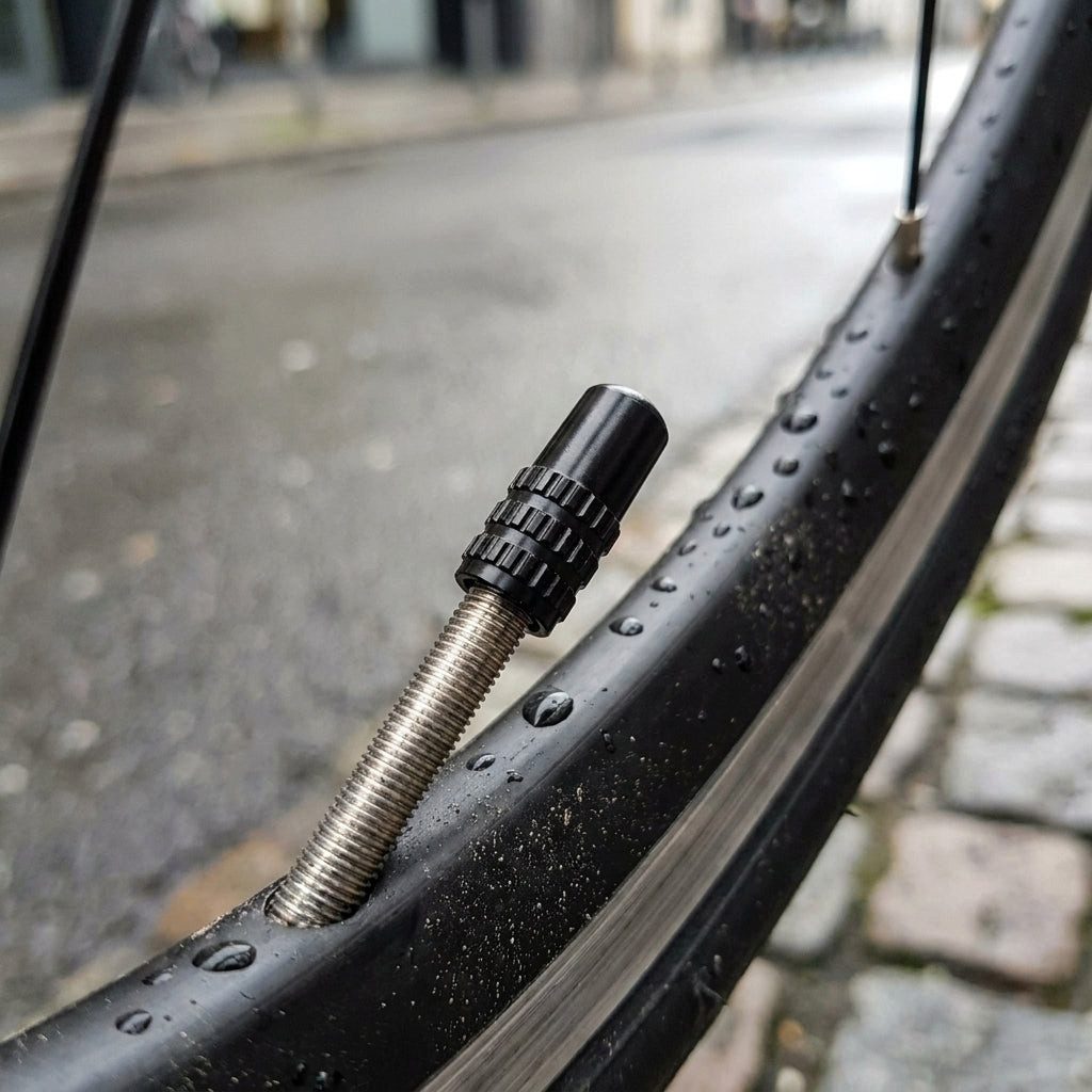 Token Fahrradpumpe TOKEN Valve Cap schwarz für SV paarweise