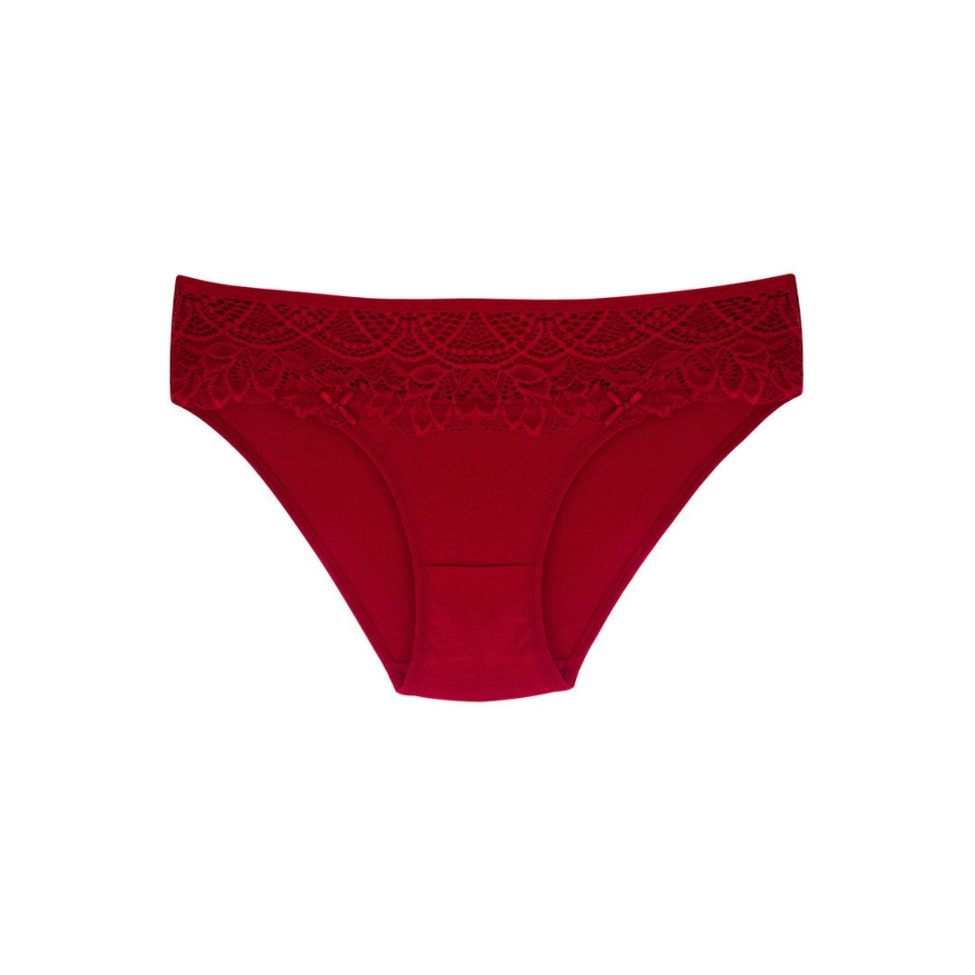 alesvelt Bikinislip Damen Slip Set – 7er Pack mit Spitze aus Baumwollmix günstig online kaufen