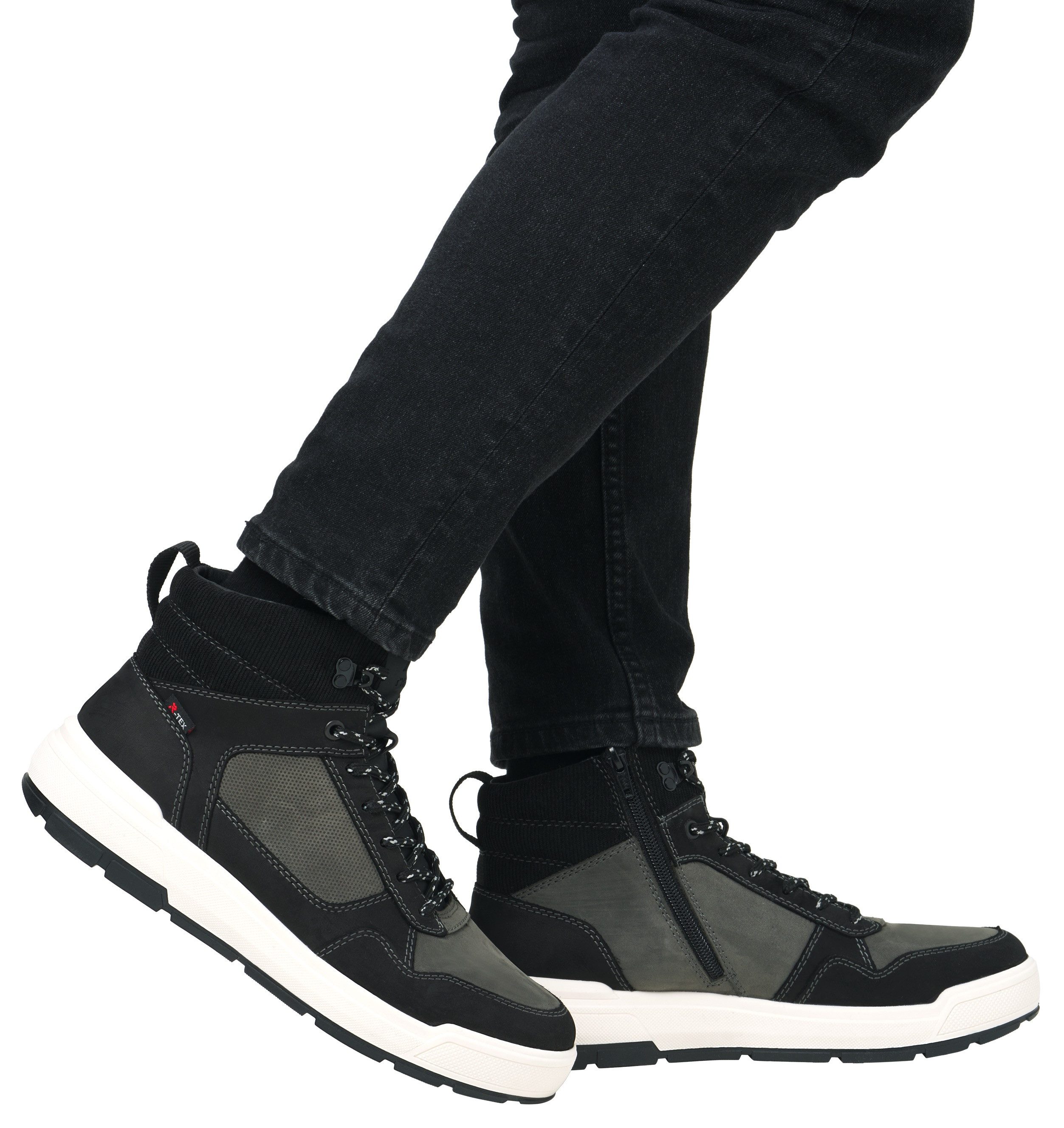 Rieker EVOLUTION Schnürboots, Winterboots, High-Top Кросівки, Stiefelette mit R-TEX-Membran