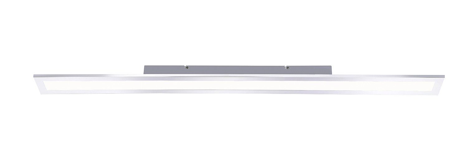 Paul Neuhaus LED Deckenleuchte FLAG, Weiß, B 120 cm, T 10 cm,  Memoryfunktion, LED fest integriert, Warmweiß, Neutralweiß