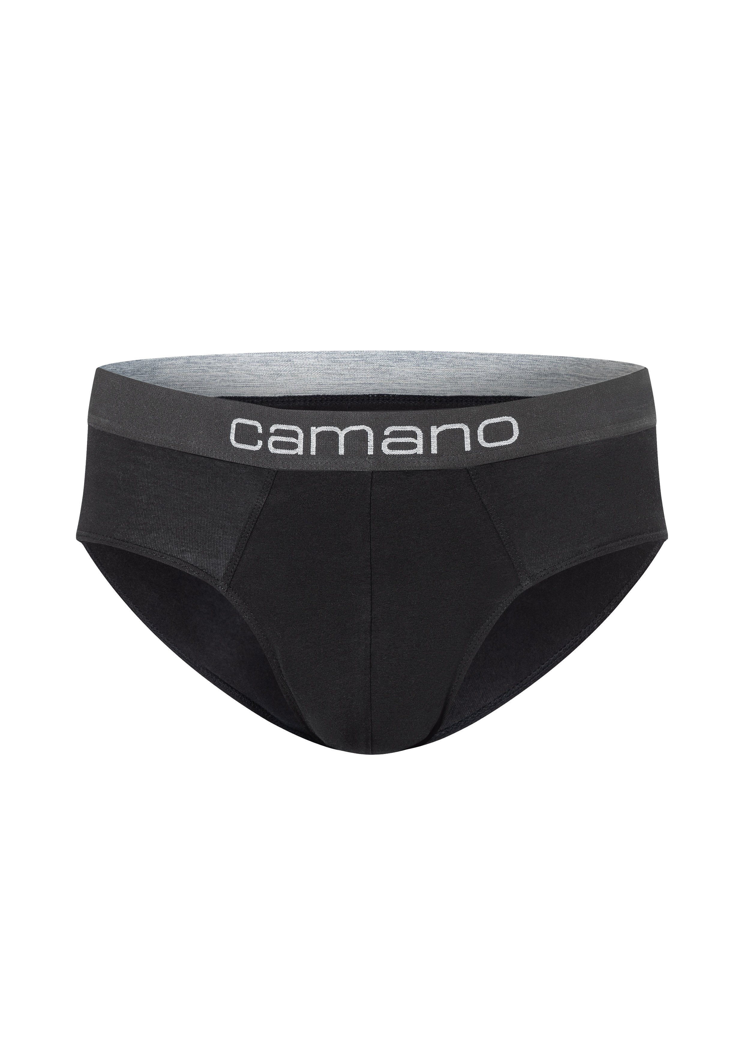 Slip komfortablem schwarz, mehrfarbig (6-St) Camano Bund mit