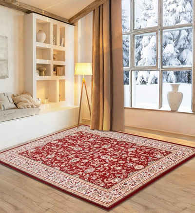 Orientteppich Oriental D2, Home affaire, rechteckig, Höhe: 10 mm, reine Wolle, Orient-Optik, Wohnzimmer