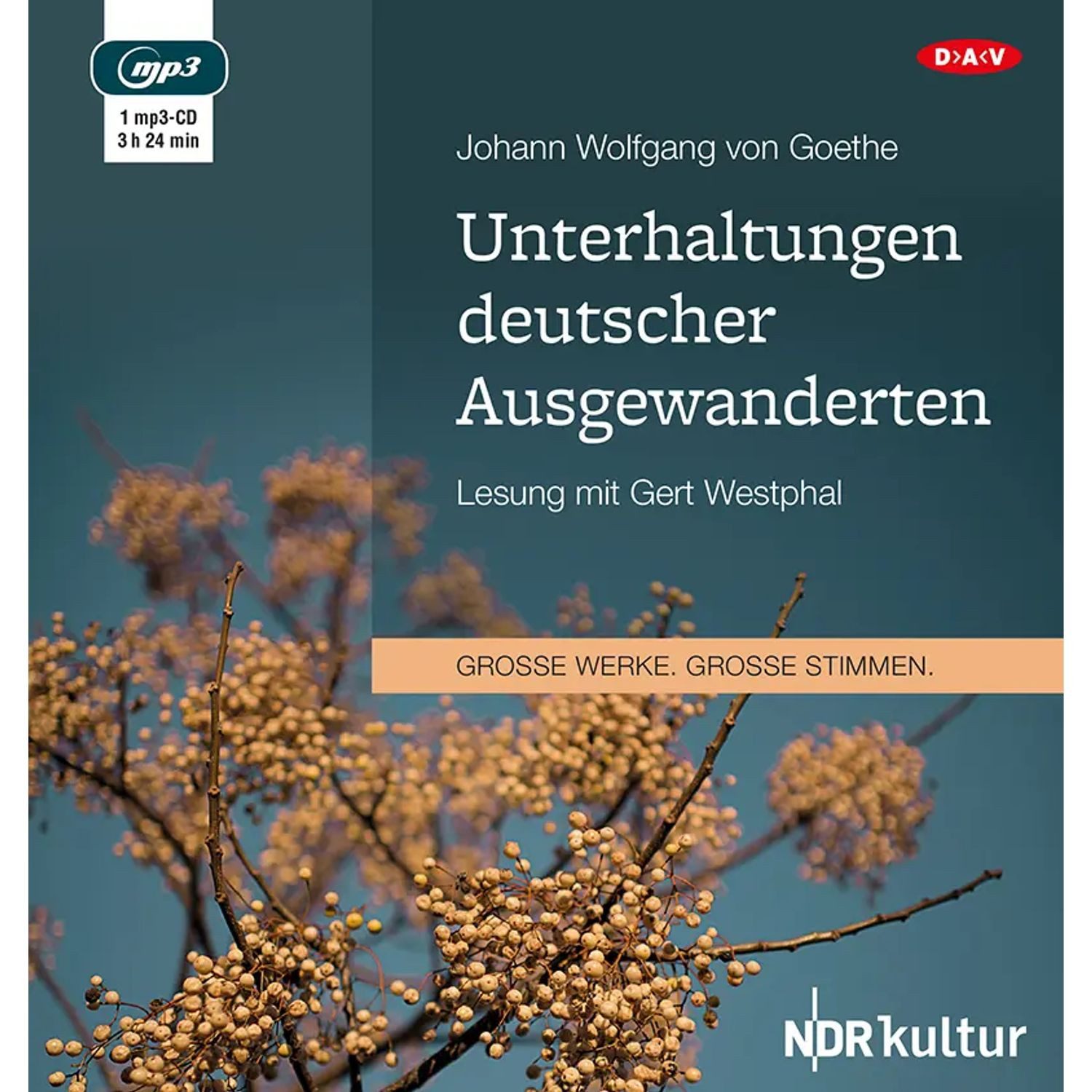 Der Audio Verlag Hörspiel Unterhaltungen deutscher Ausgewanderten,1 Audio-CD, 1 MP3