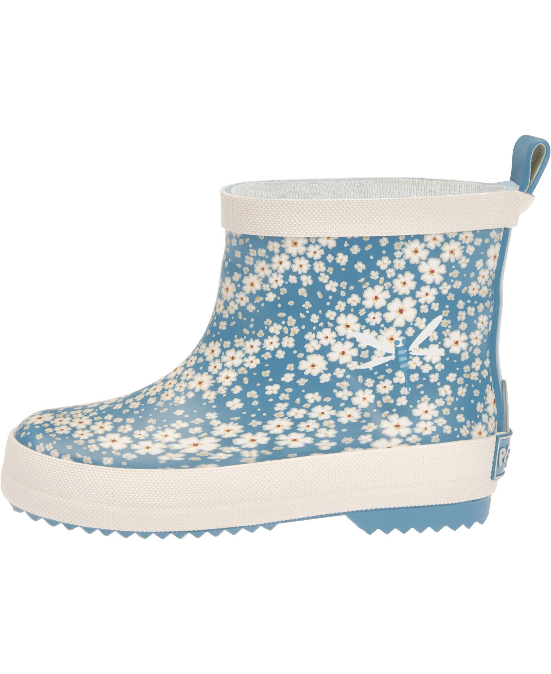 Playshoes Gummistiefel Halbschaft Blumen Gummistiefel