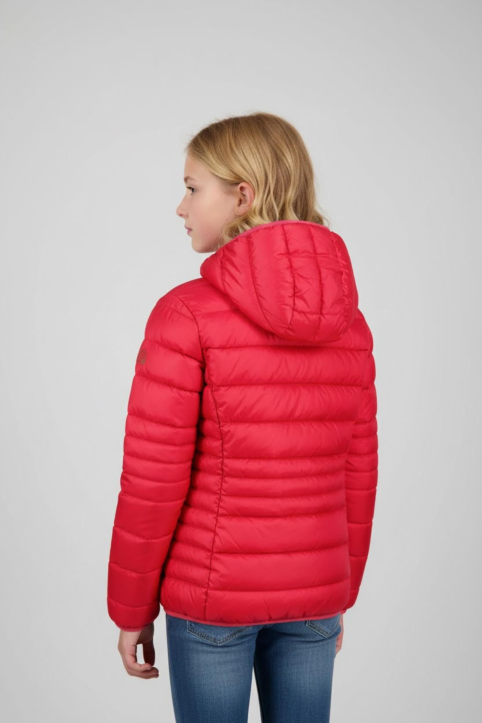 CMP Steppjacke KID G JACKET FIX HOOD mit durchgehendem Reißverschluss, winddicht, wasserabweisend
