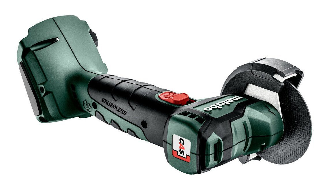 metabo Akku-Winkelschleifer CC 18 LTX BL, max. 20000 U/min, Ohne Akku im Karton + Zubehör