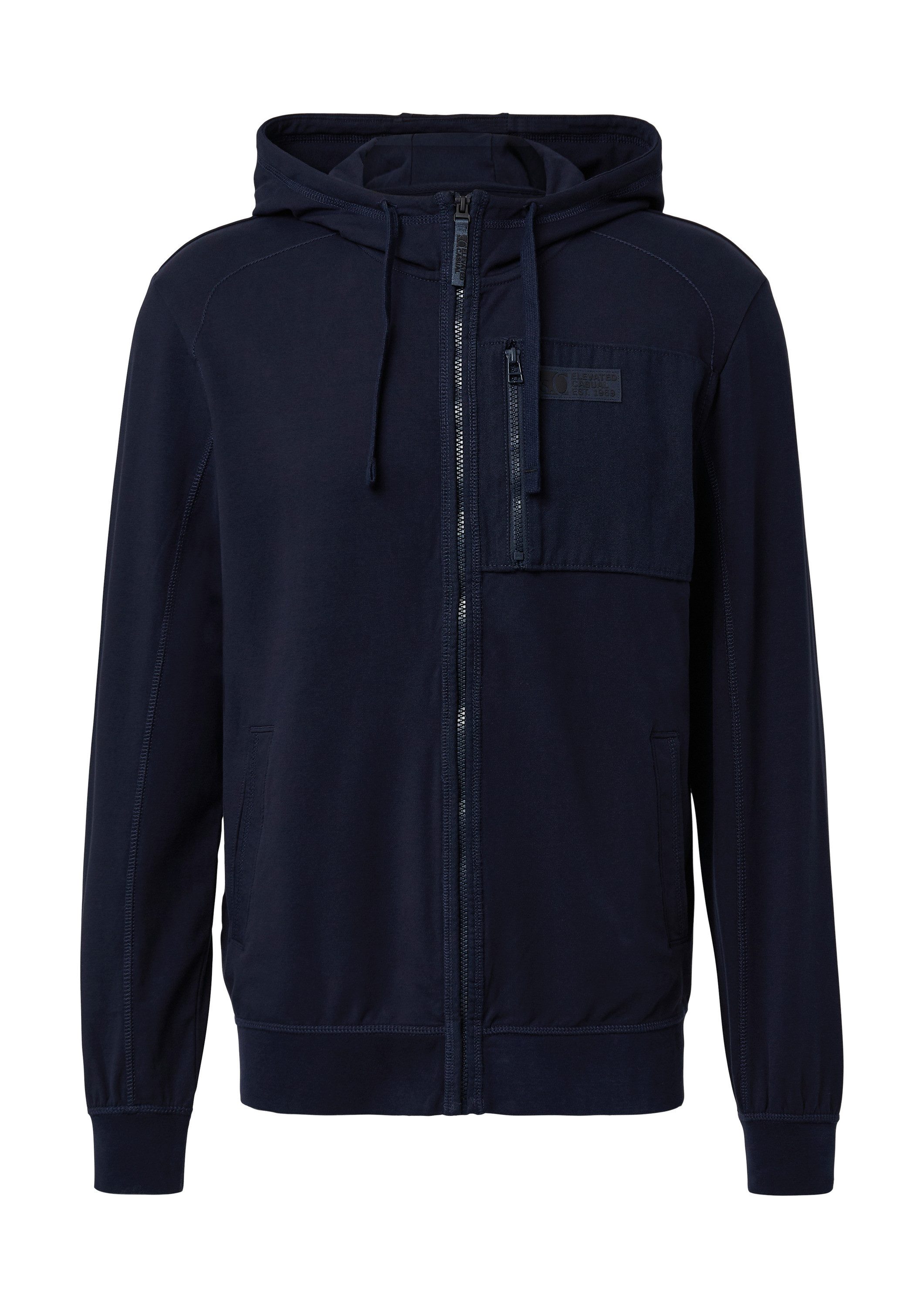 s.Oliver Sweatjacke Sweatshirt Jacke (1-tlg) günstig online kaufen