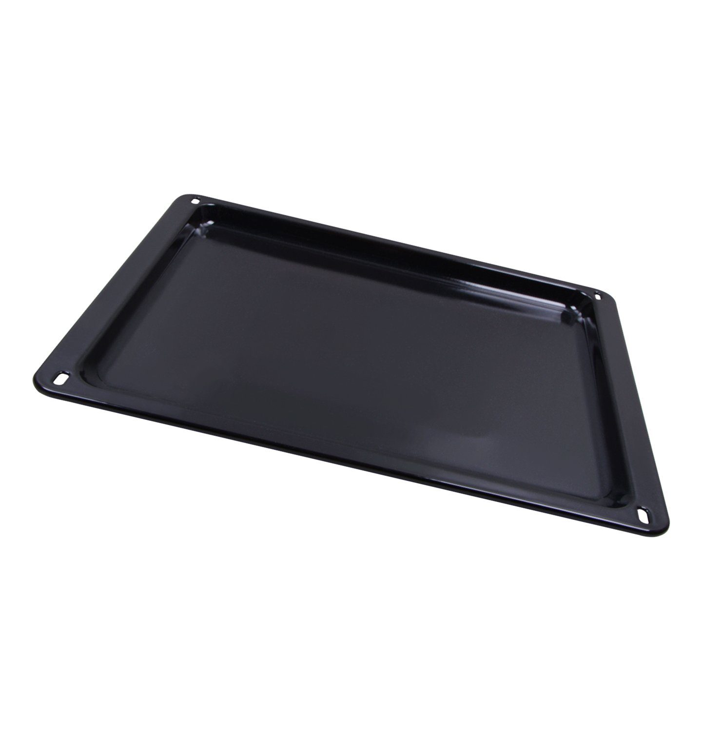 VIOKS Backblech Kuchenblech Ersatz für Zanussi 353193923/3, emailliert, 422 x 370 x 23 mm für Backofen