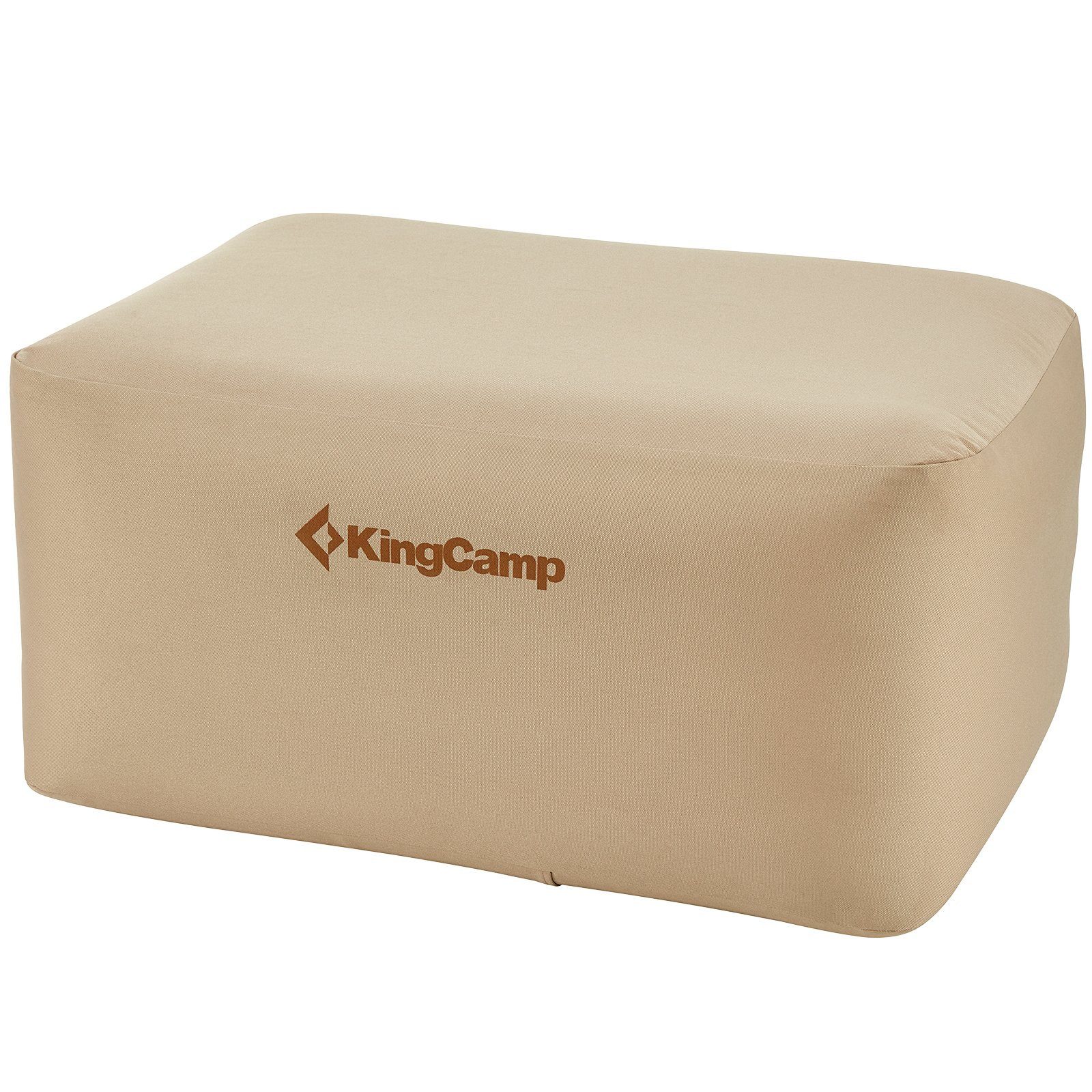 KingCamp Campingstuhl Sitzhocker Aufblasbar Air Cube Camping - Sitz Hock