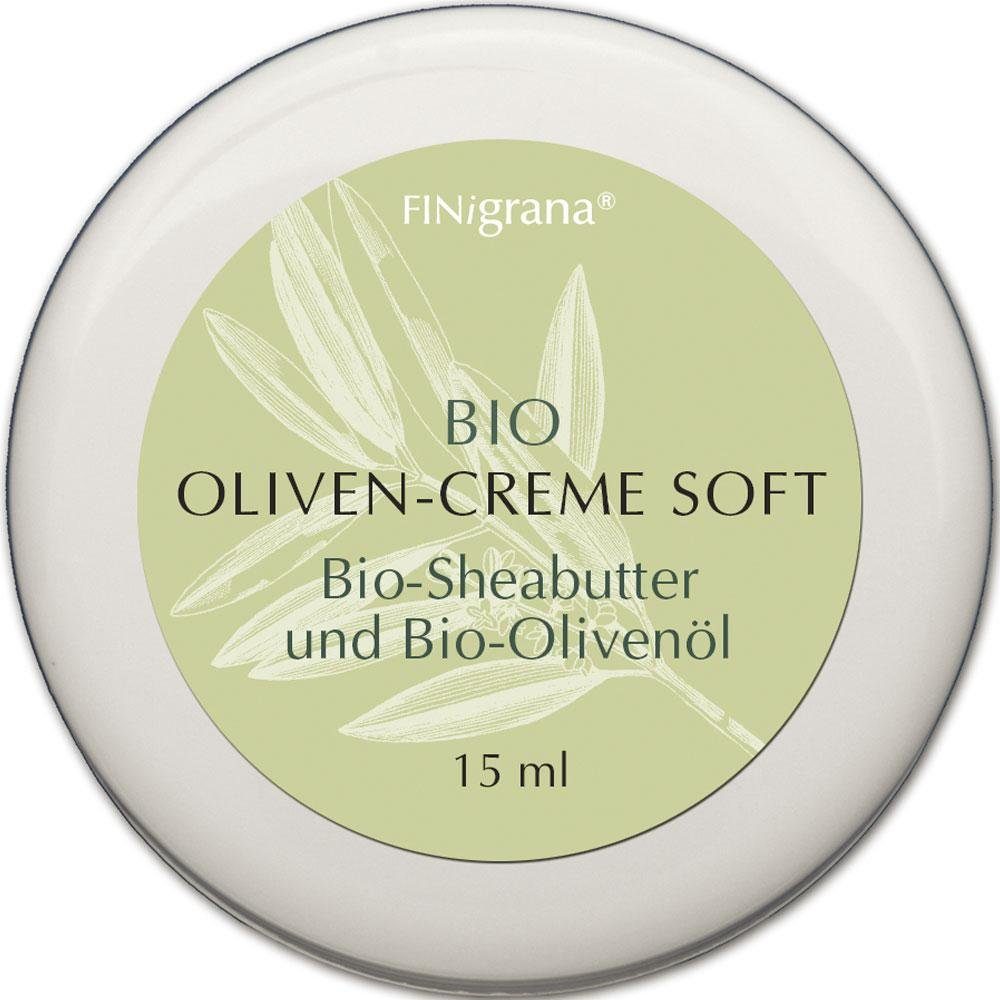 Finigrana Gesichtspflege Oliven Creme soft, Olivgrün, 100 ml | Tagescremes