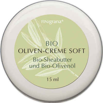 Finigrana Gesichtspflege Oliven Creme soft, Olivgrün, 100 ml