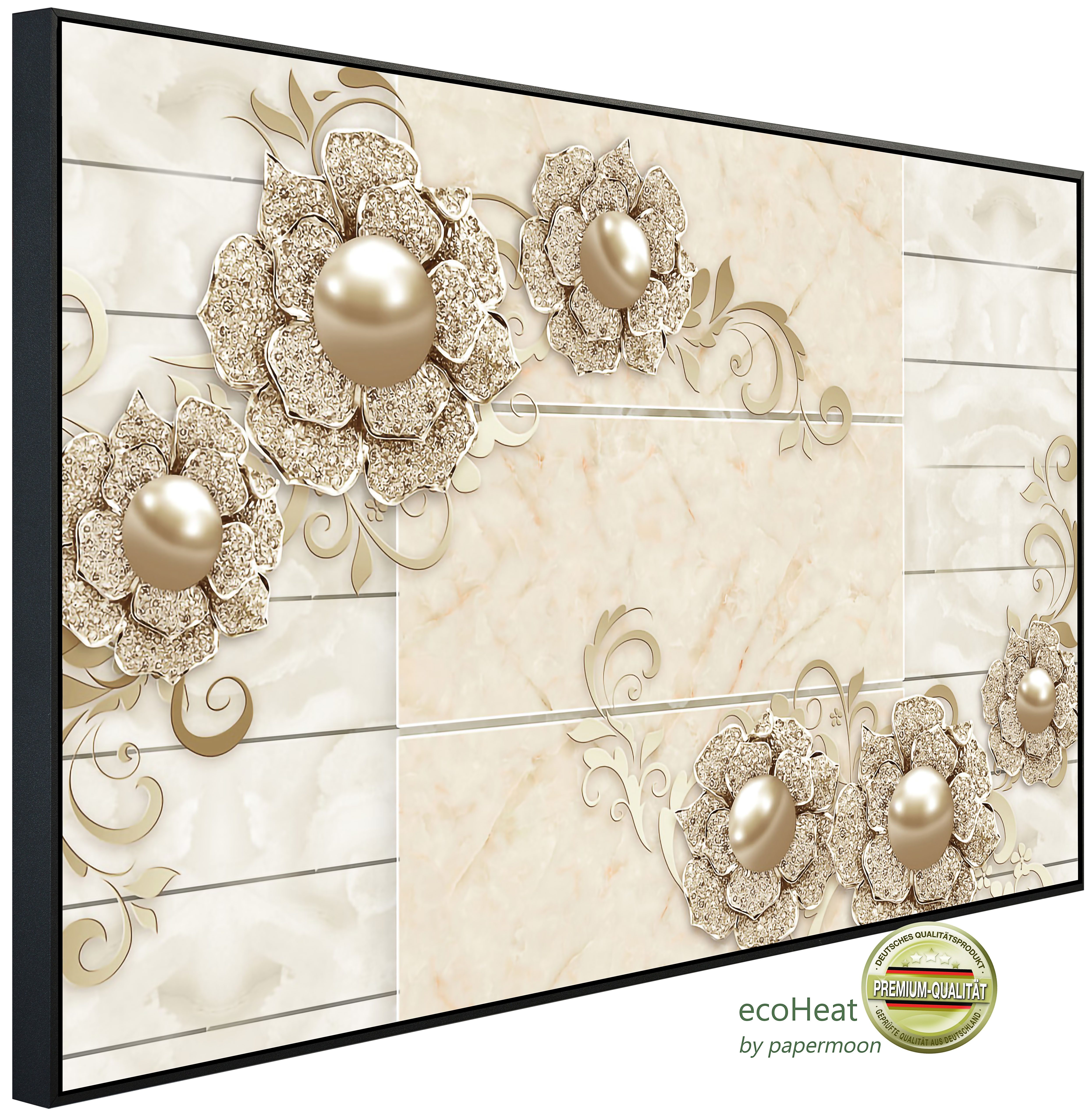 Papermoon Infrarotheizung INFRAROT-BILD-HEIZUNG, Muster, TÜV-Rheinland/GS zertifiziert, angenehme Strahlungswärme