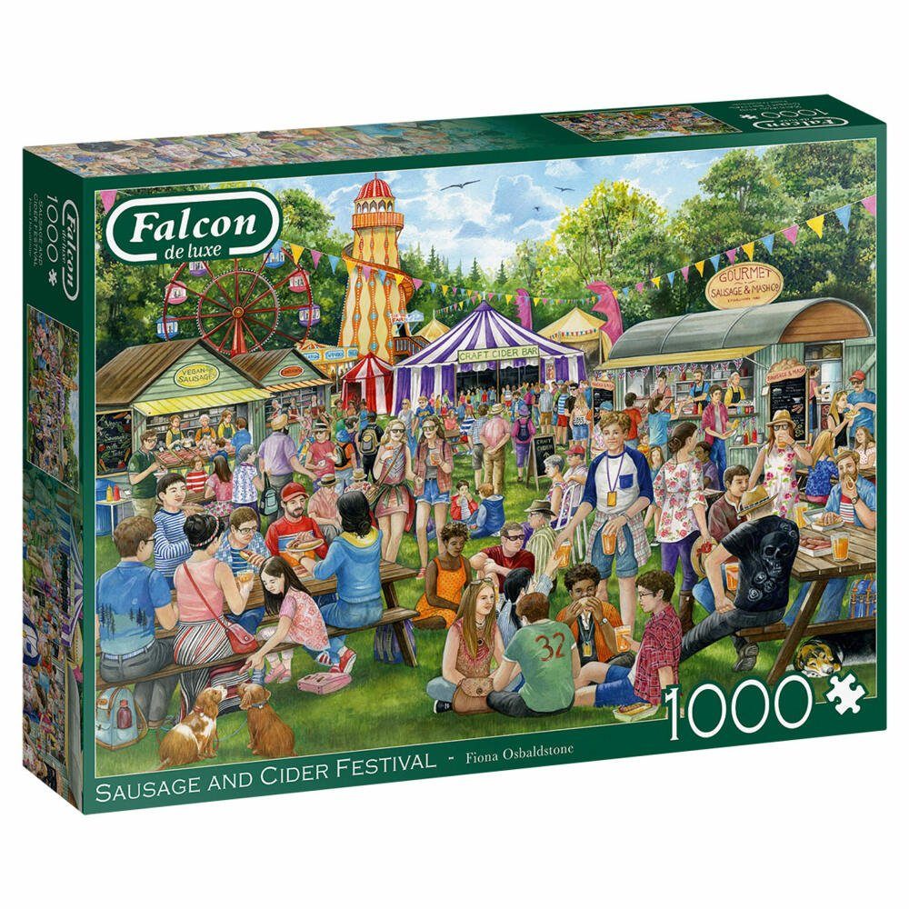 Festival and Cider Spiele Jumbo Puzzleteile Falcon Sausage Teile, 1000 1000 Puzzle