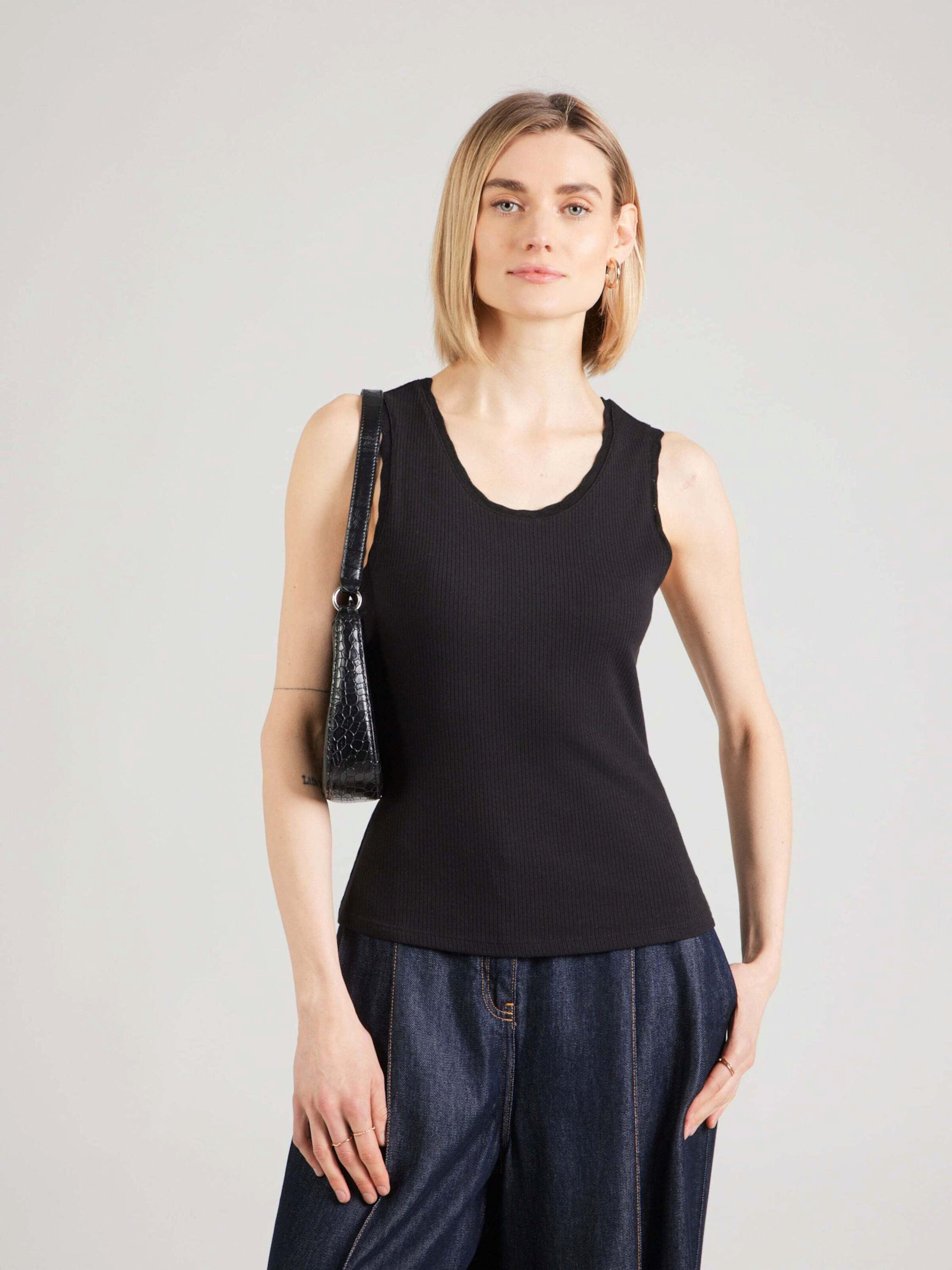 ONLY Shirttop ONLLUNI (1-tlg) Plain/ohne Details