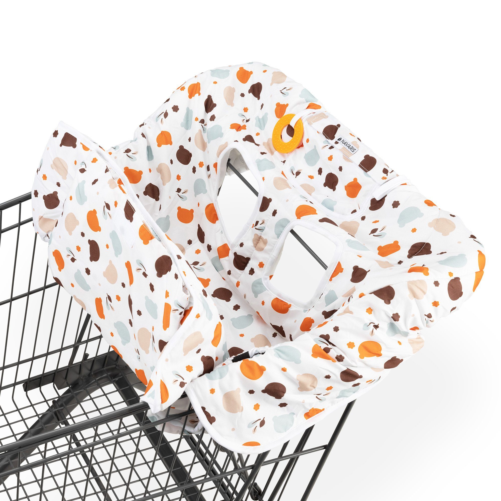 Navaris Babybettdecke 2in1 Einkaufswagenschutz und Hochstuhl-Abdeckung günstig online kaufen
