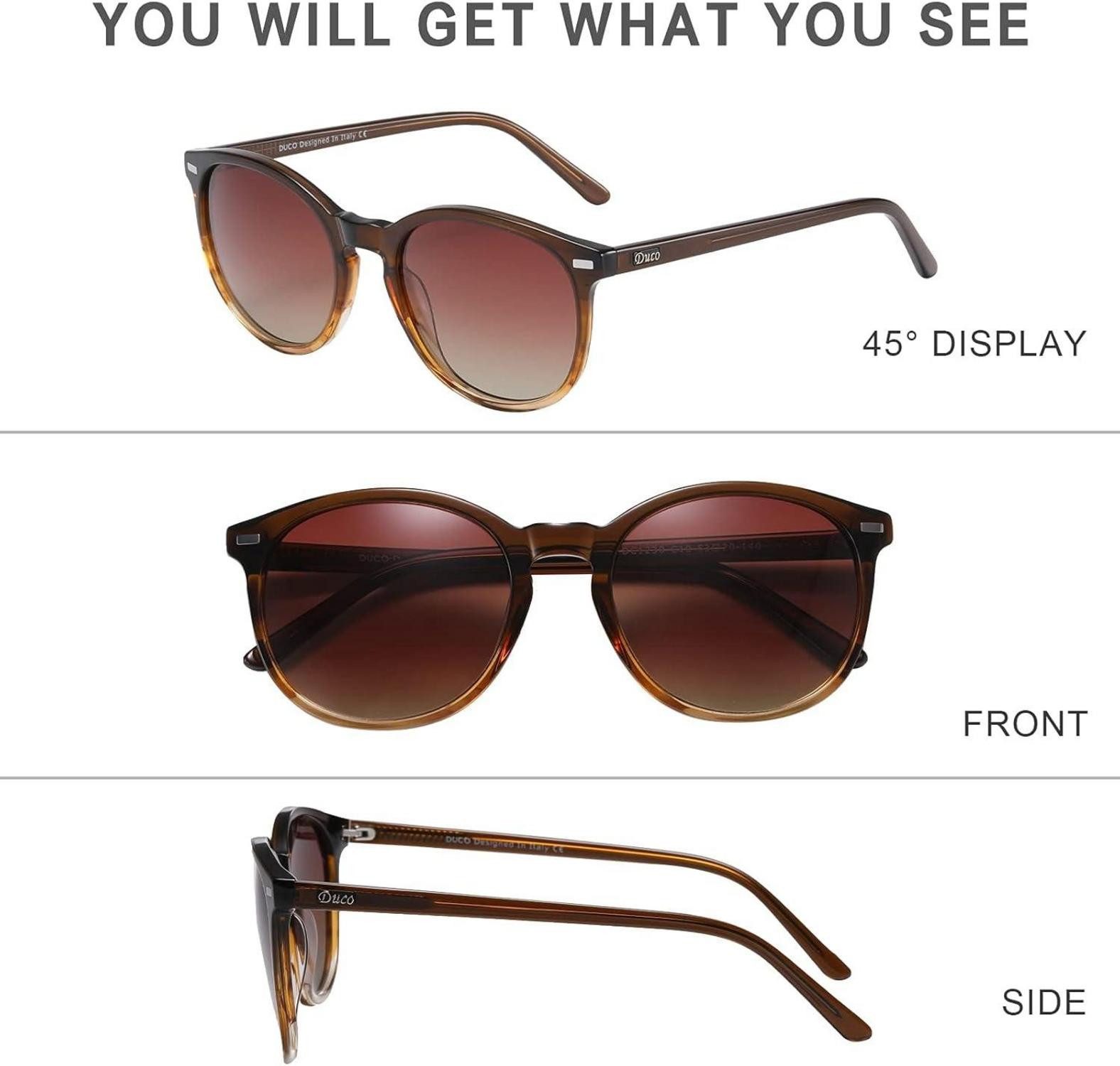 LuxusKollektion Retrosonnenbrille Polarisierte Retro Damen Sonnenbrille günstig online kaufen