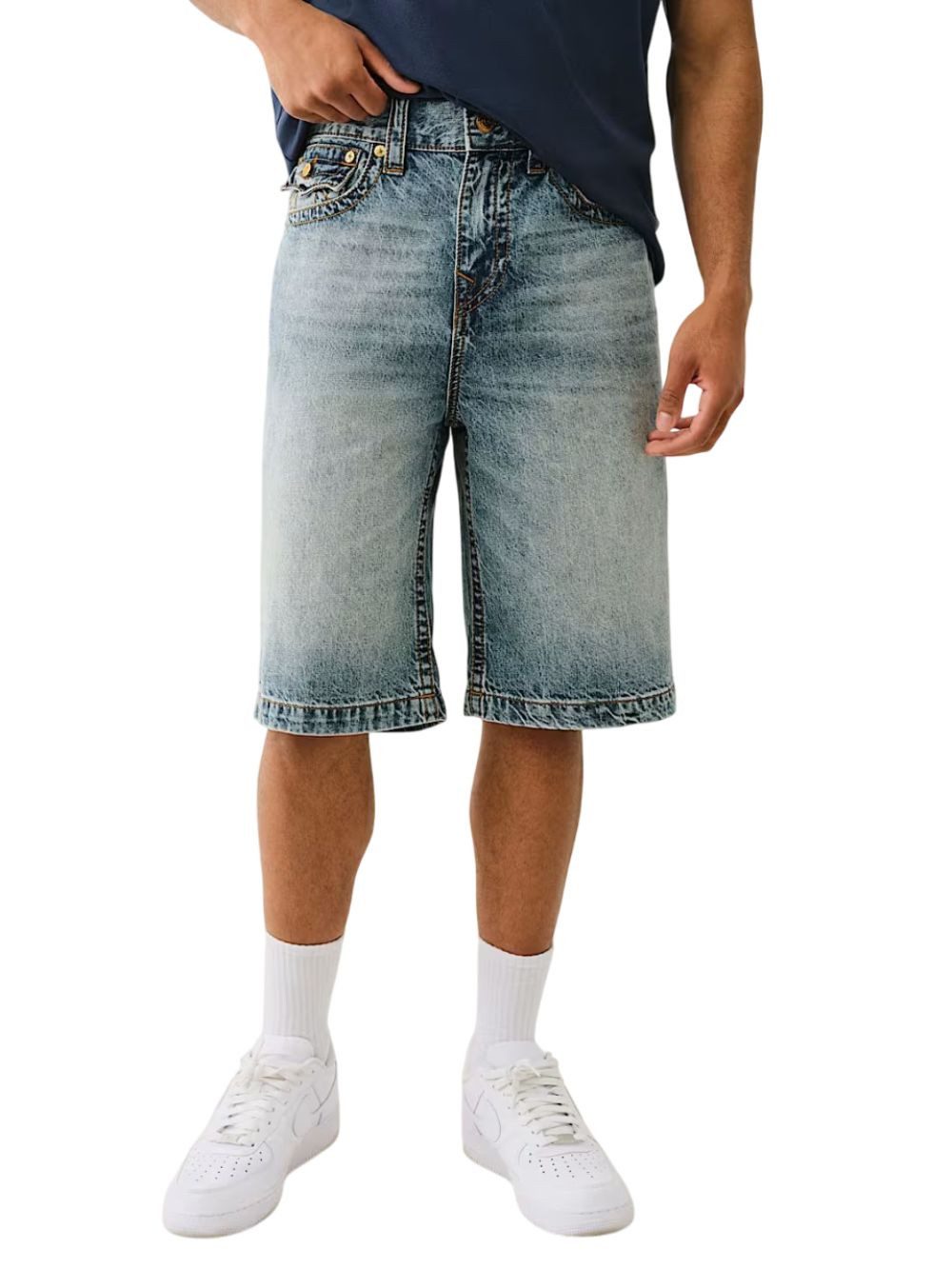 True Religion Jeansshorts Short Jeans True Religion Vinny Sn Flap